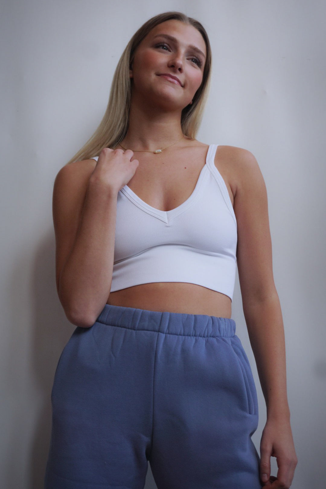 Cora Vintage Basic Crop Top