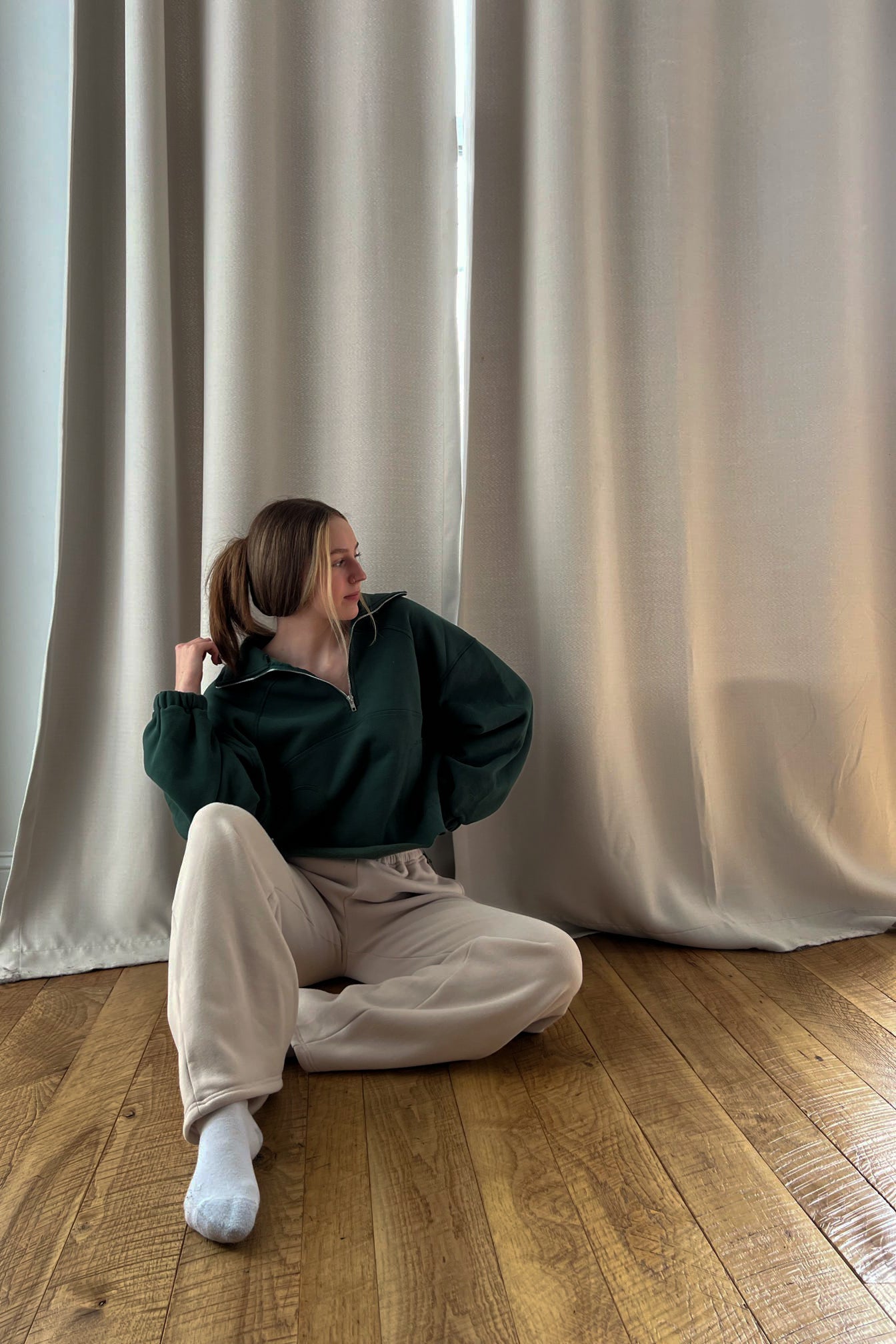 Claudia Quarter Zip