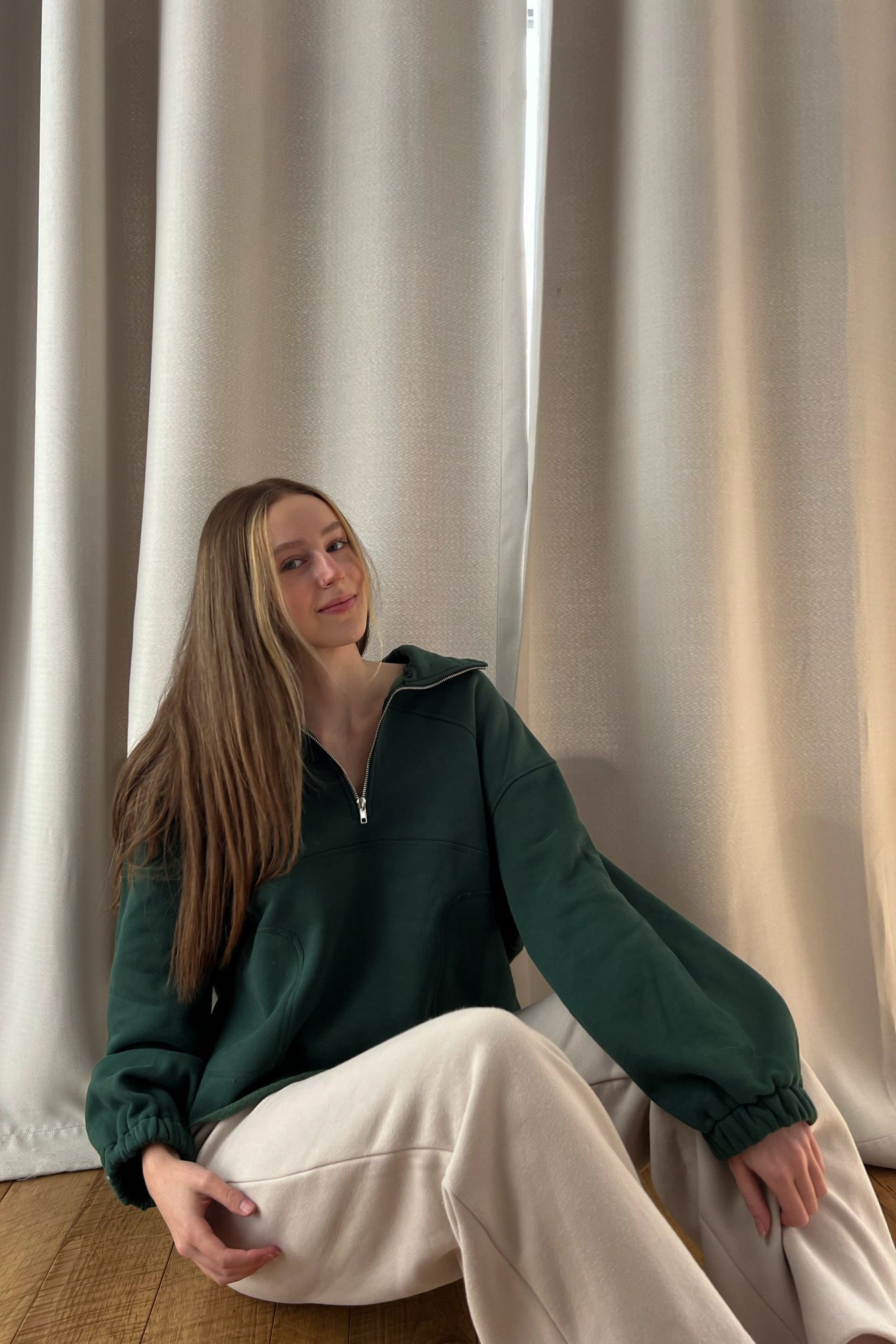 Claudia Quarter Zip