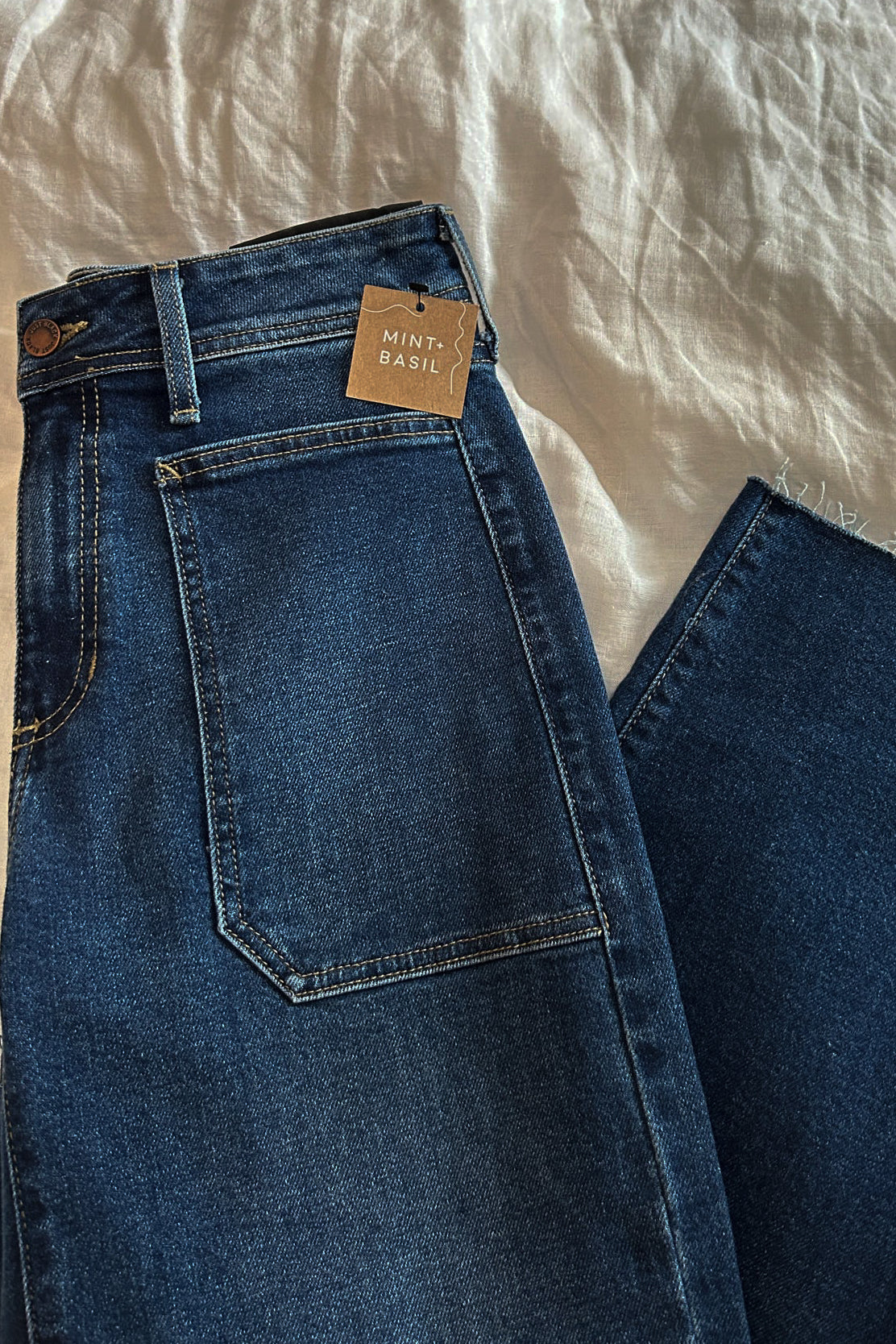 Just Black Denim Utility Pants