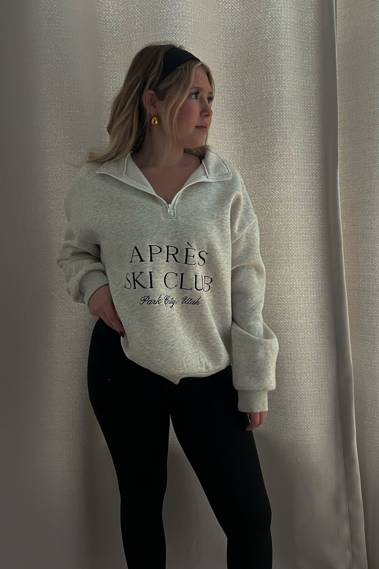 Après Ski Club Quarter Zip Sweatshirt