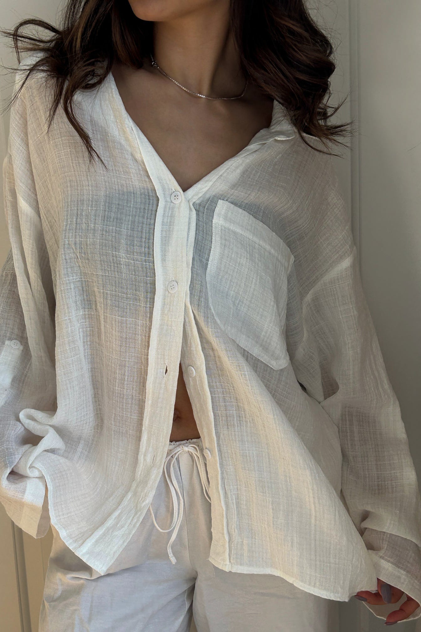 Coastal Button Up