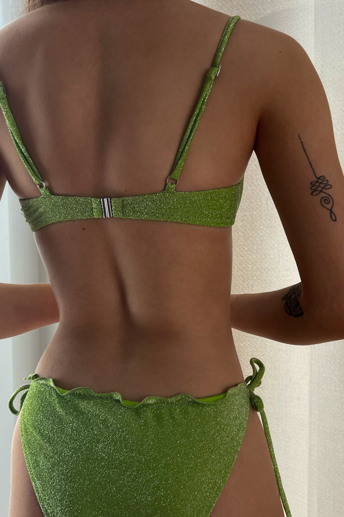 Lily Bikini Bottom - Green