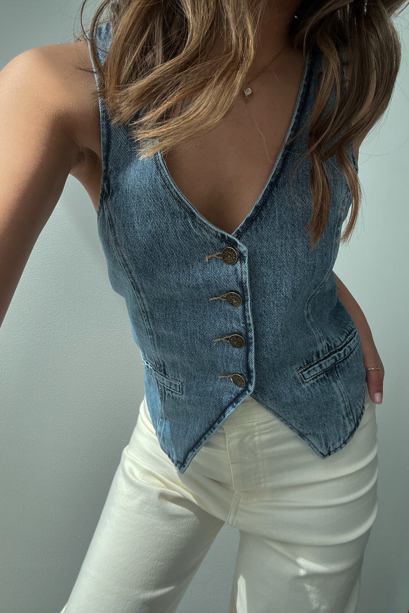 Jennie Denim Vest