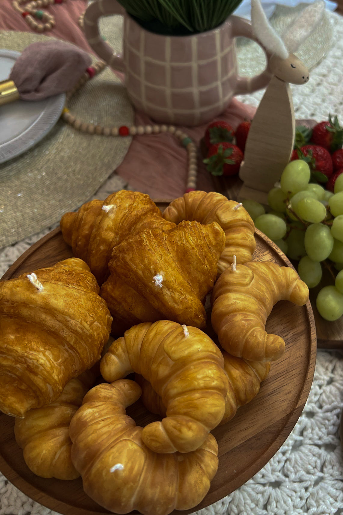 Croissant Candle