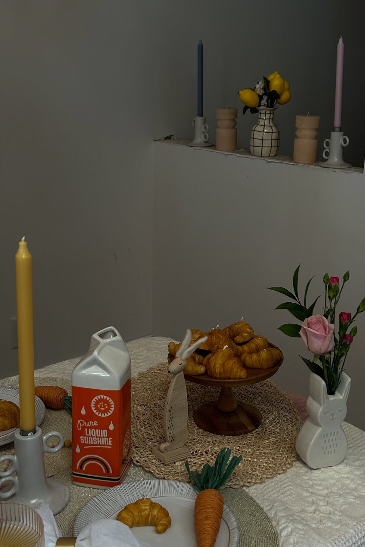 Croissant Candle