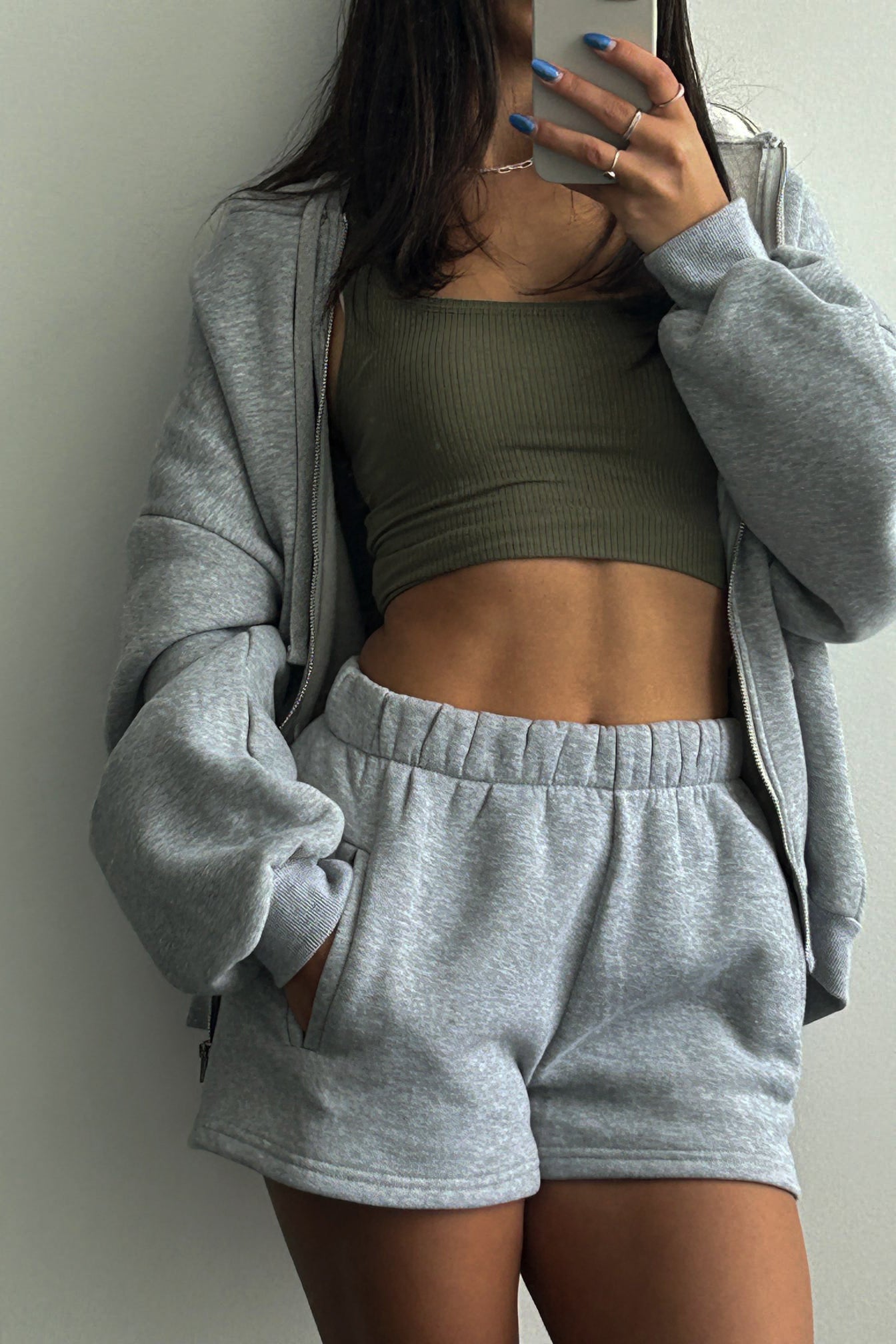 Classic Cozy High Rise Sweatshorts