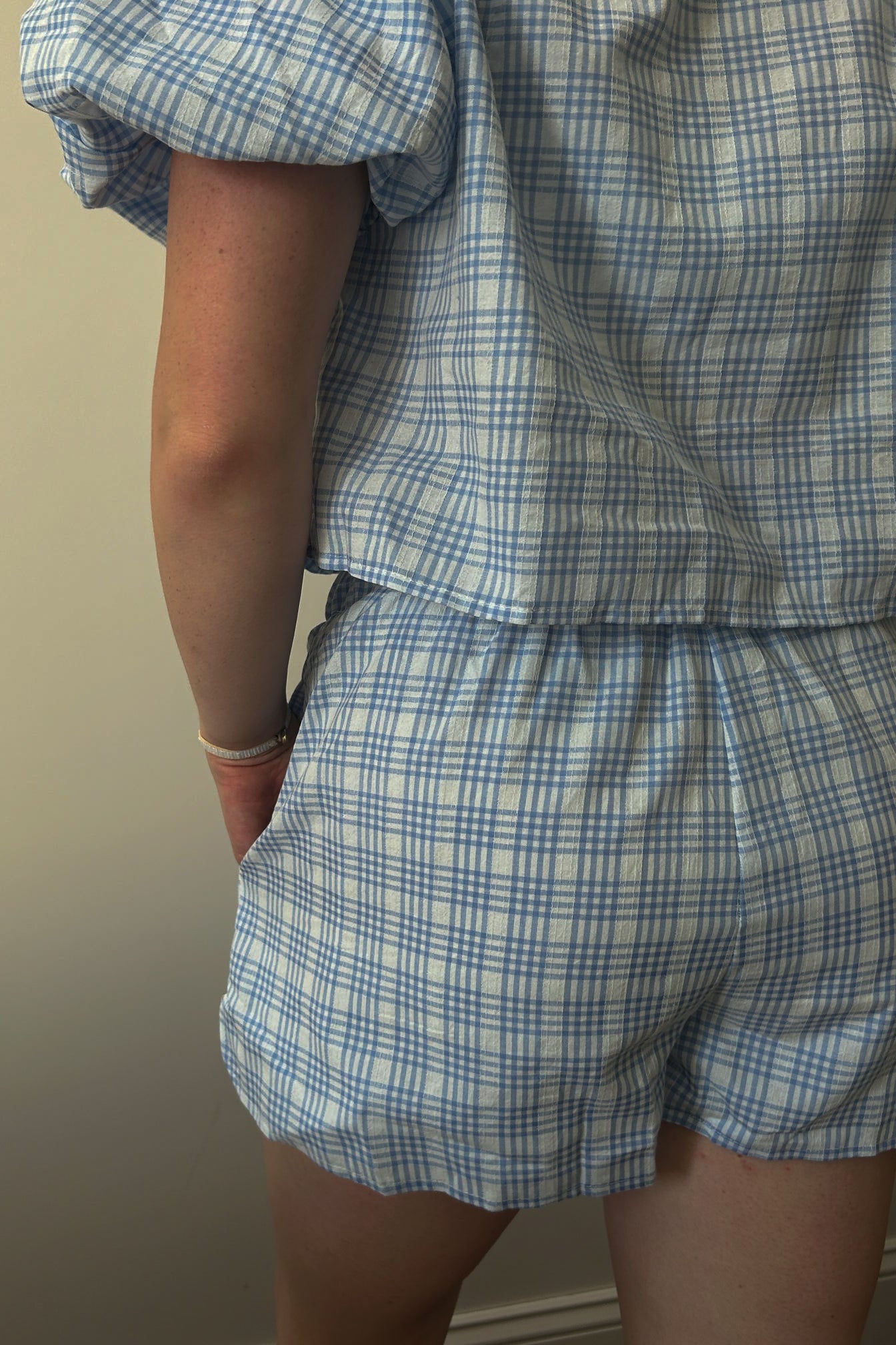 Gingham Girl Set Shorts
