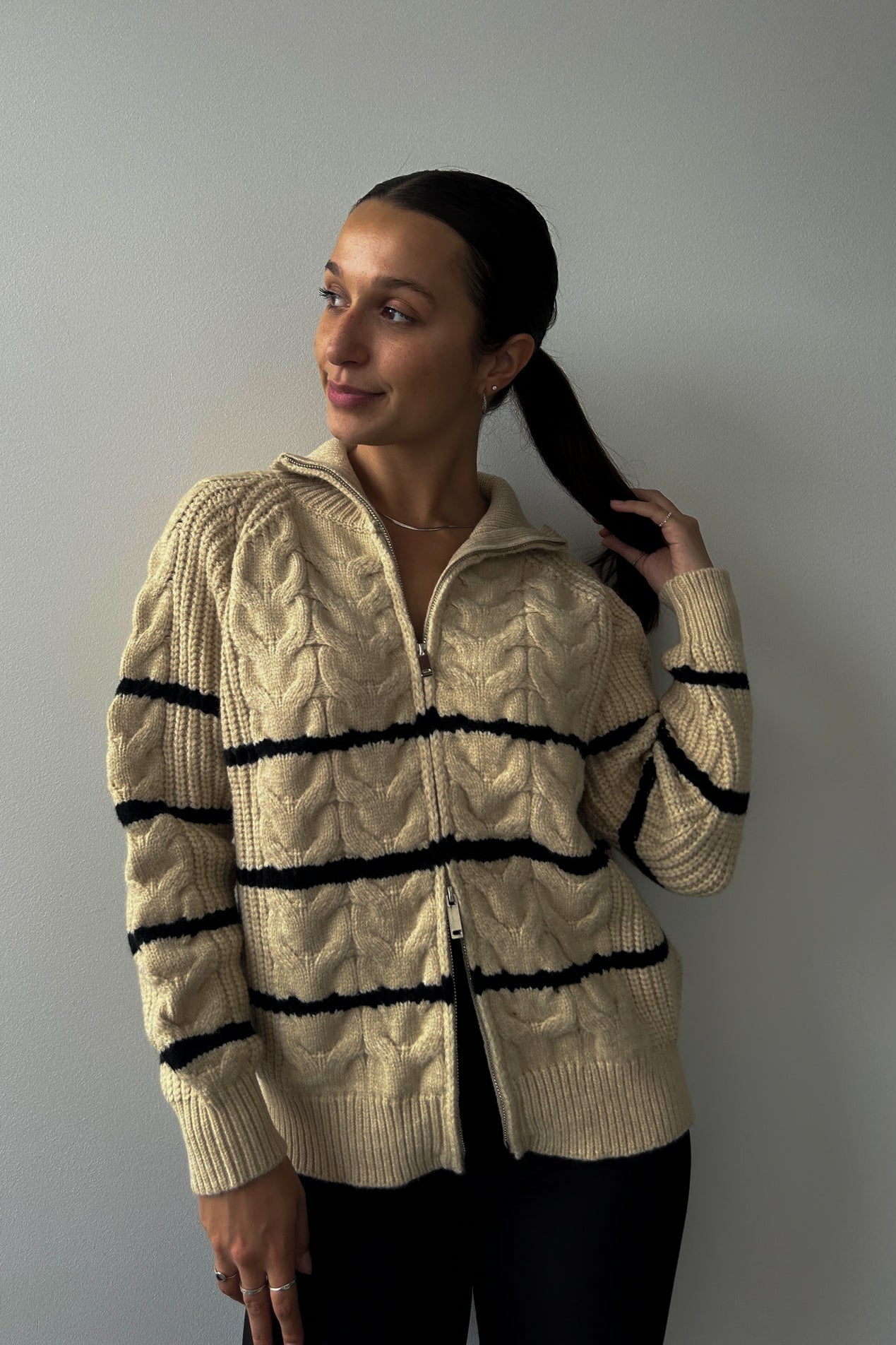 Homestead Zip Up Cardigan