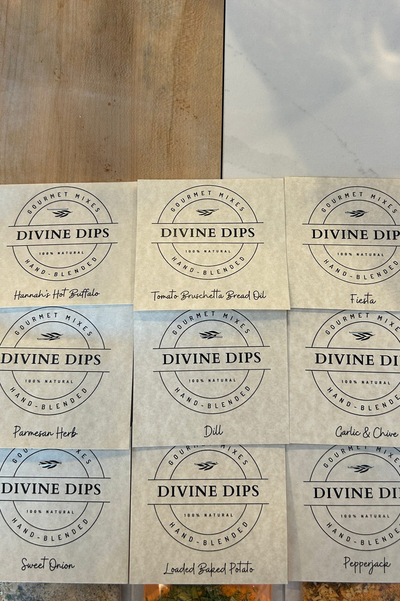 Divine Dips | Cheese Ball & Dip Mix