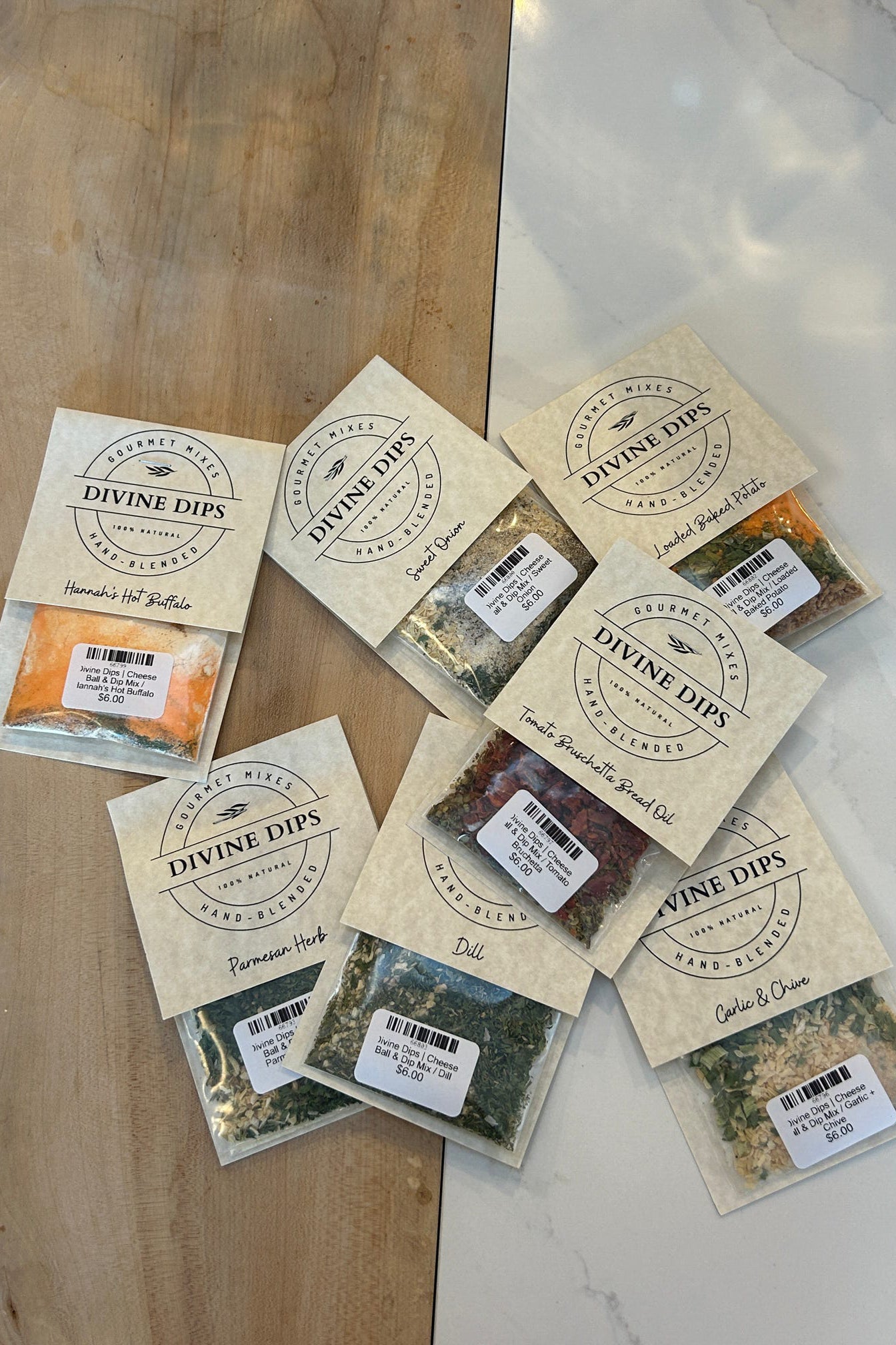 Divine Dips | Cheese Ball & Dip Mix