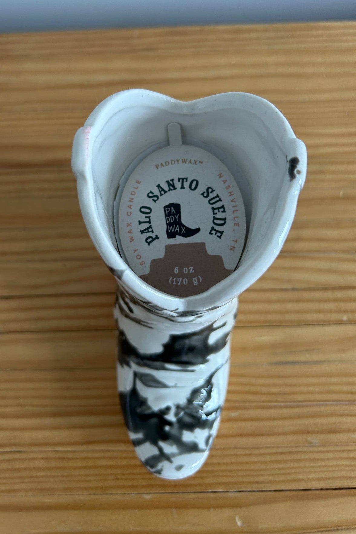 Nashville Cowboy Boot Candle