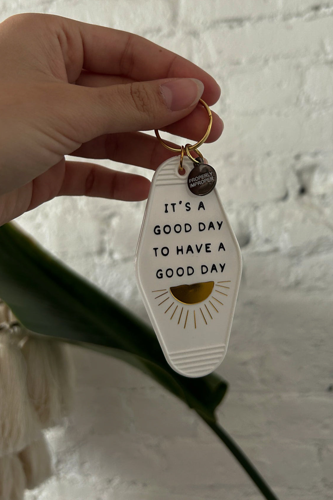 Properly Improper Keychain