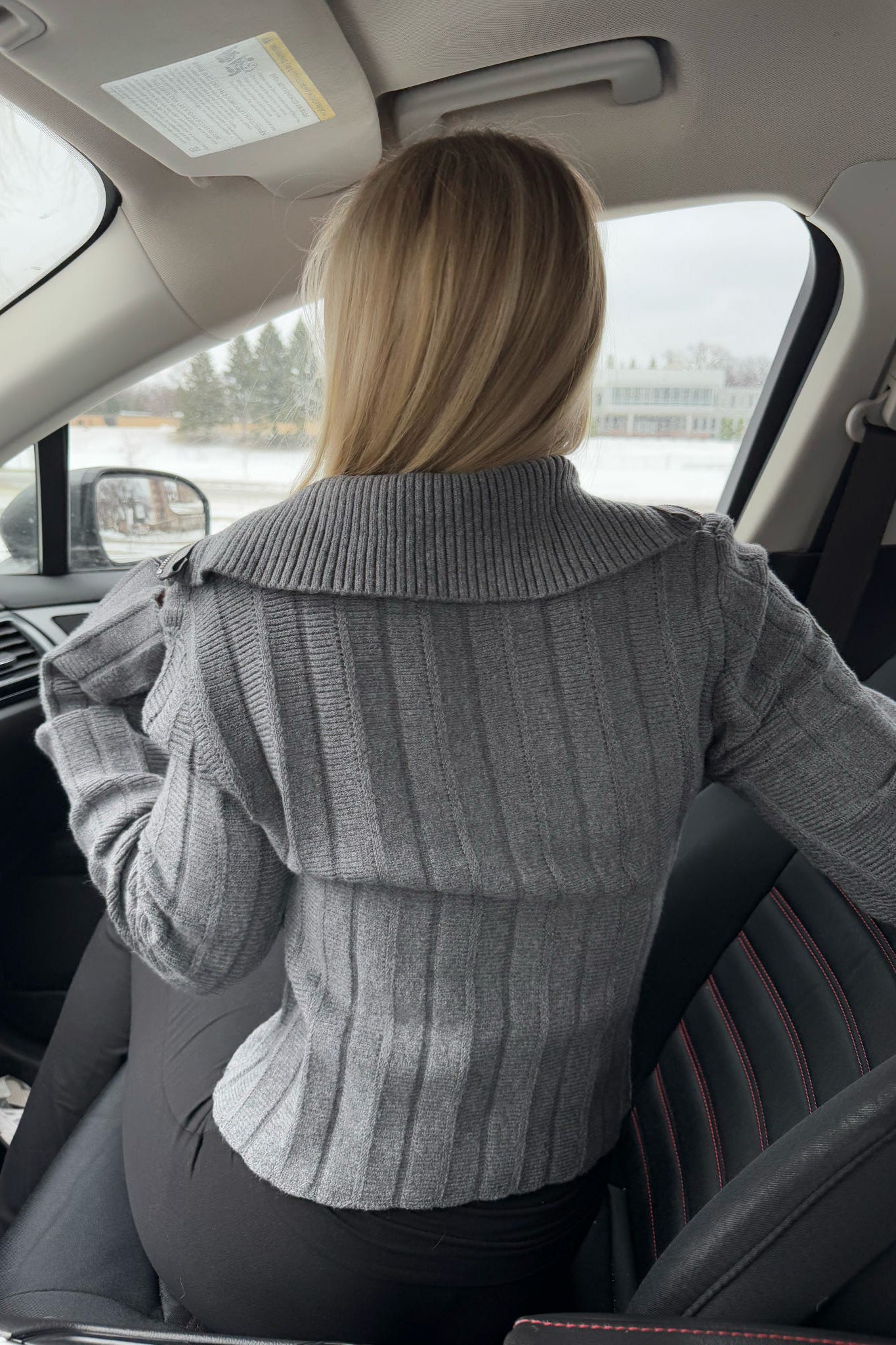 Lumiere Zip Up Sweater