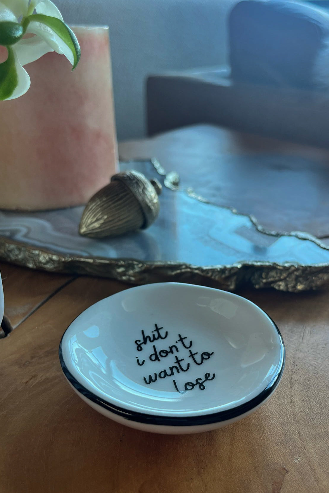 Properly Improper Trinket Dish