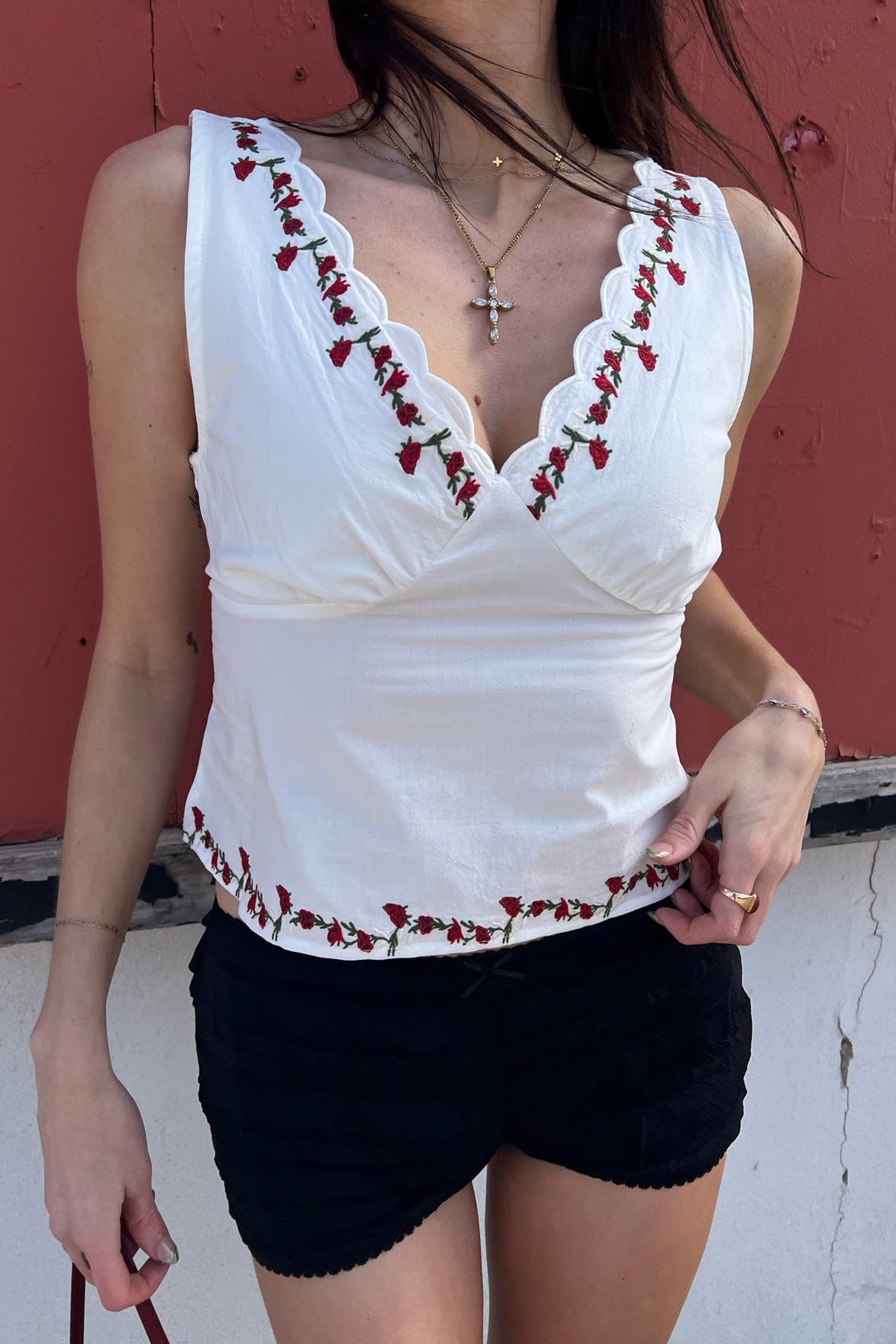 Collier Tank Plaqué Or – Style Art Déco – Longueur ~43cm – Occasion Superbe état – Bijou Vintage