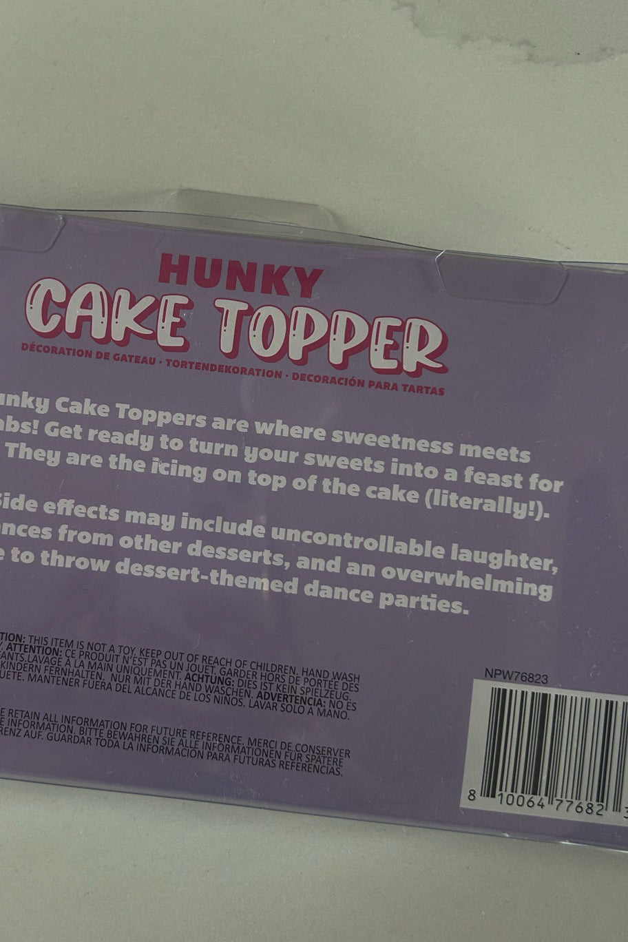 Hunky Cake Topper
