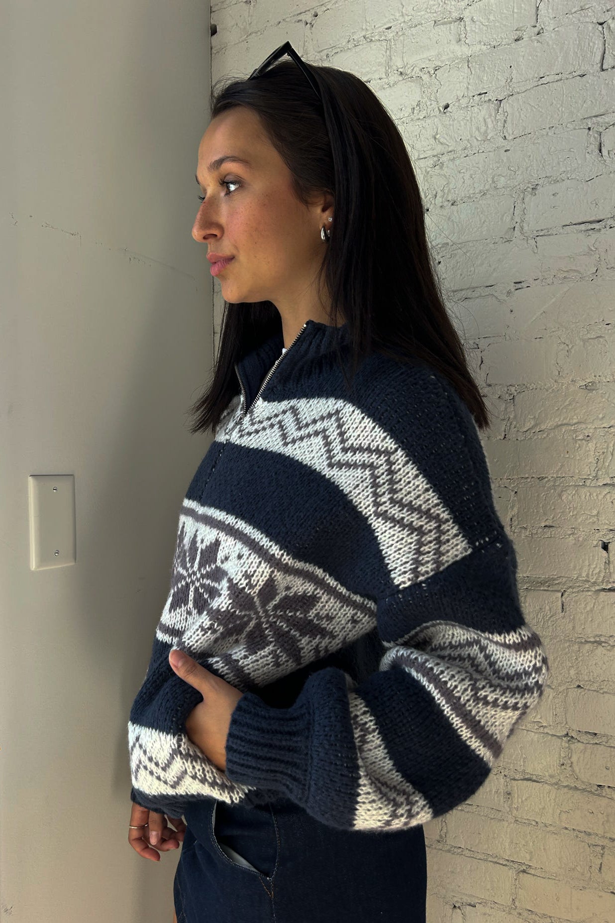 Vail Zip Up Sweater