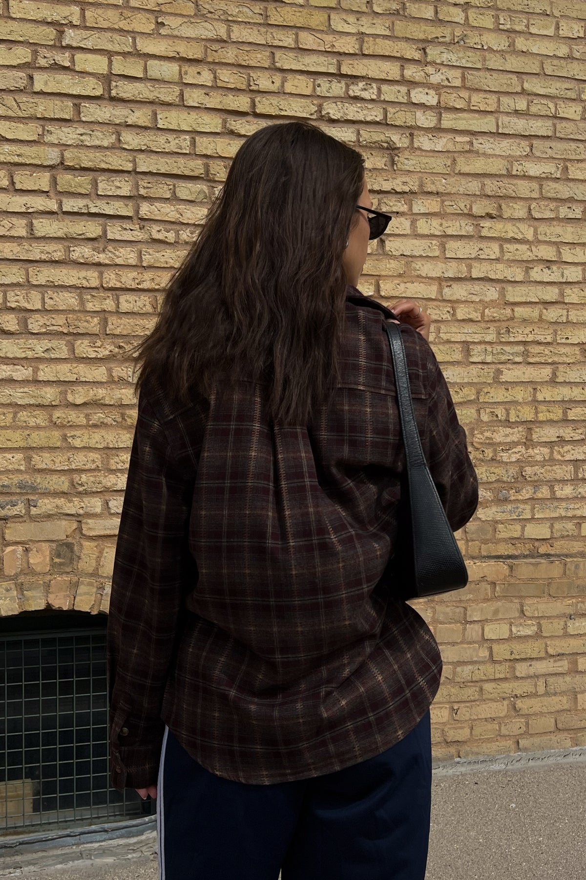 Brady Plaid Top