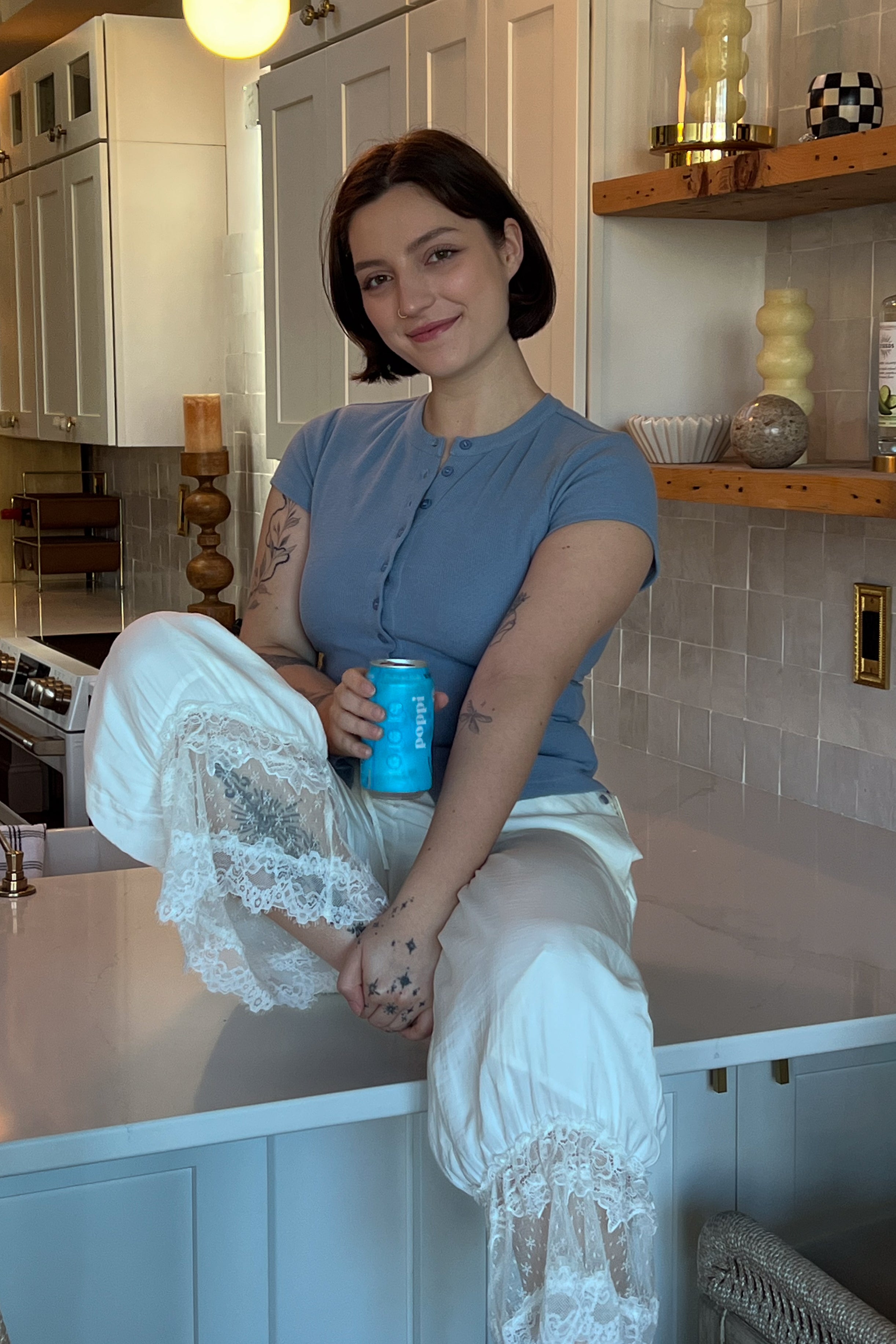 Something Blue Top