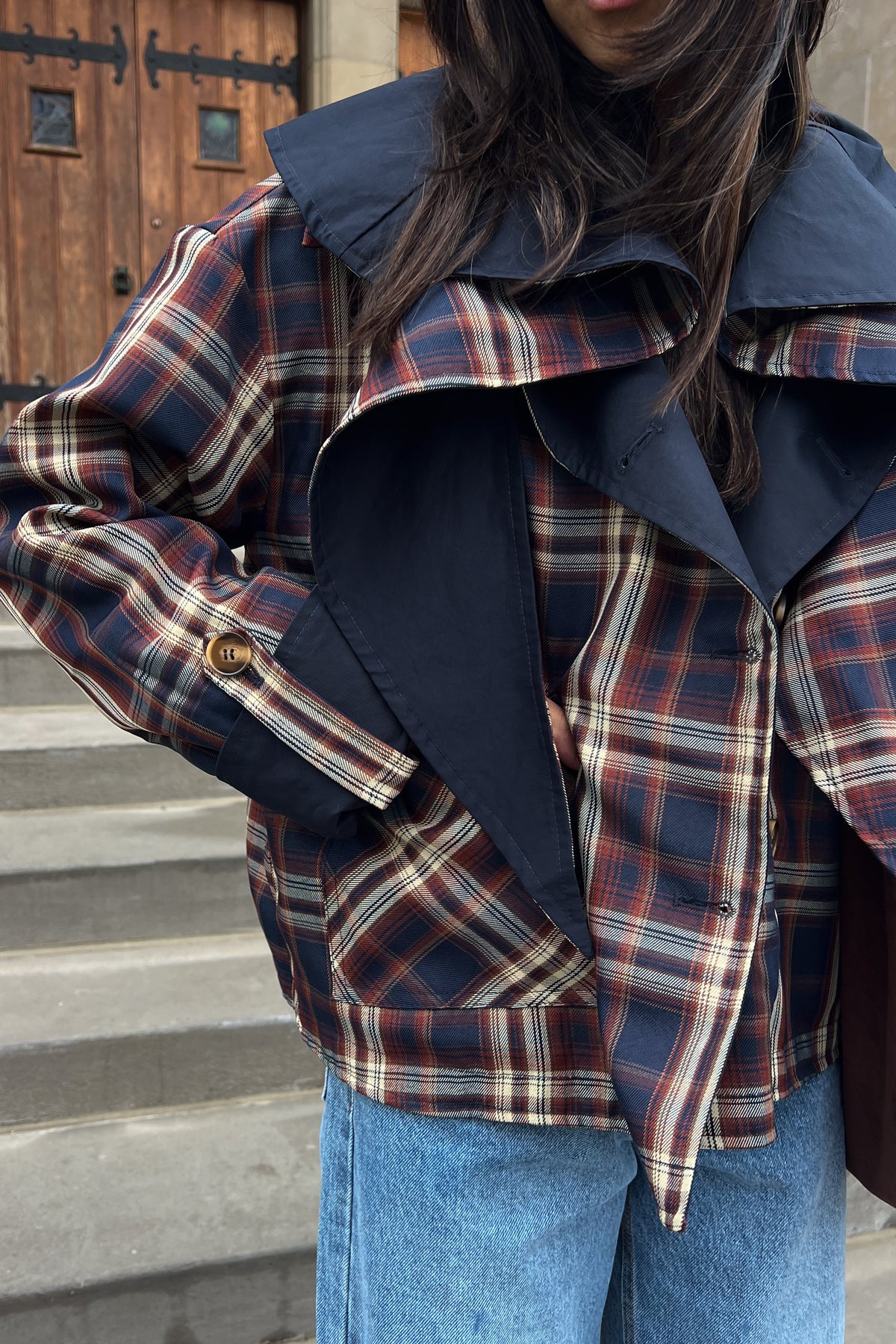 Crimson Reversible Jacket