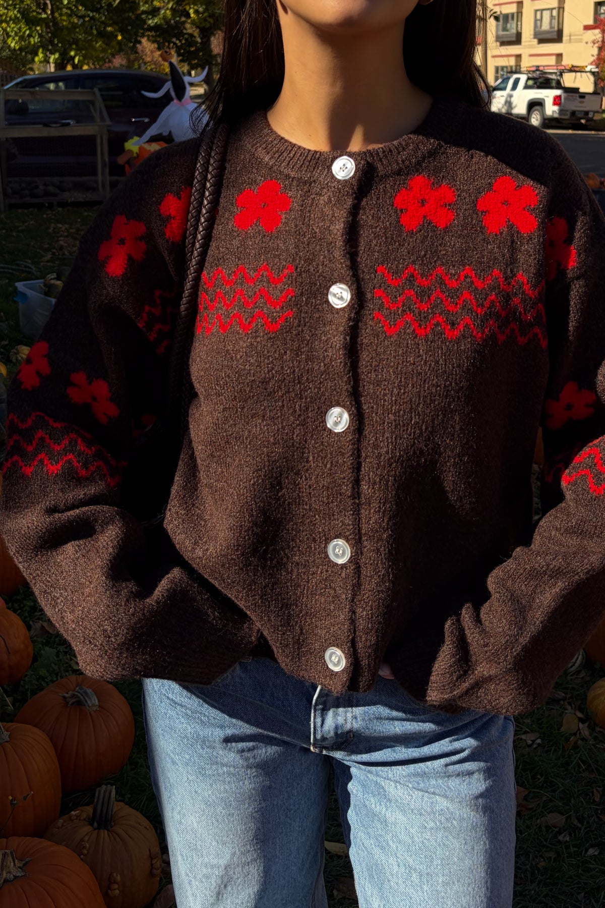 Pansies Cardigan