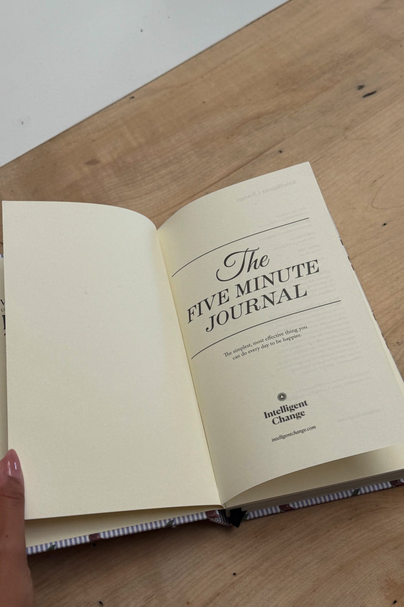 The Five Minute Journal