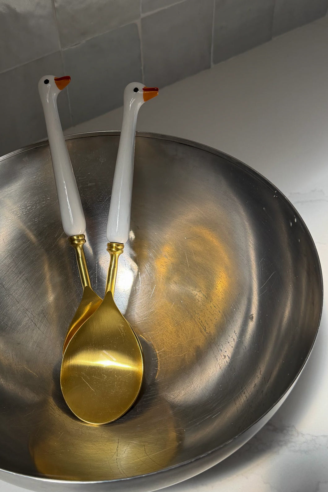 Silly Goose Salad Servers