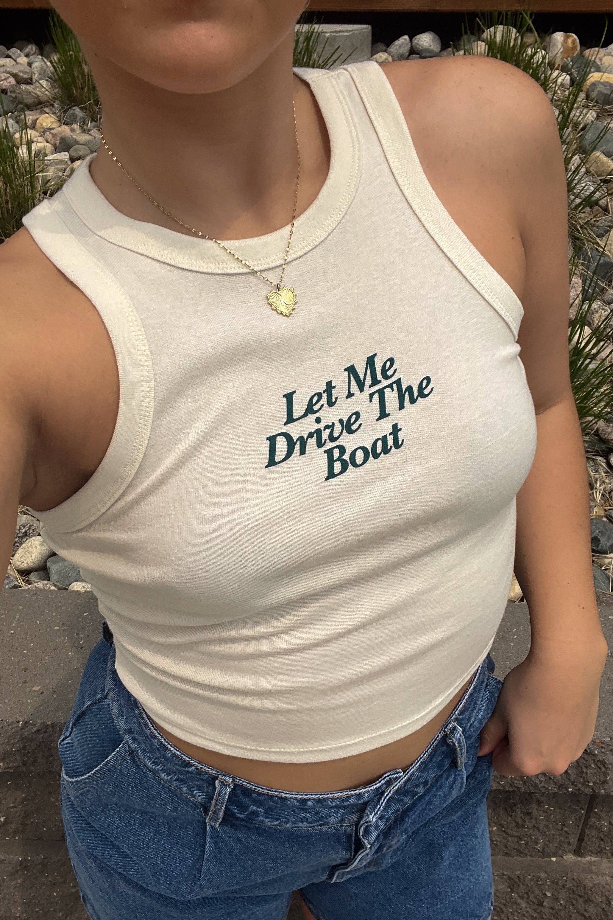 Let Me Drive the Boat Tank