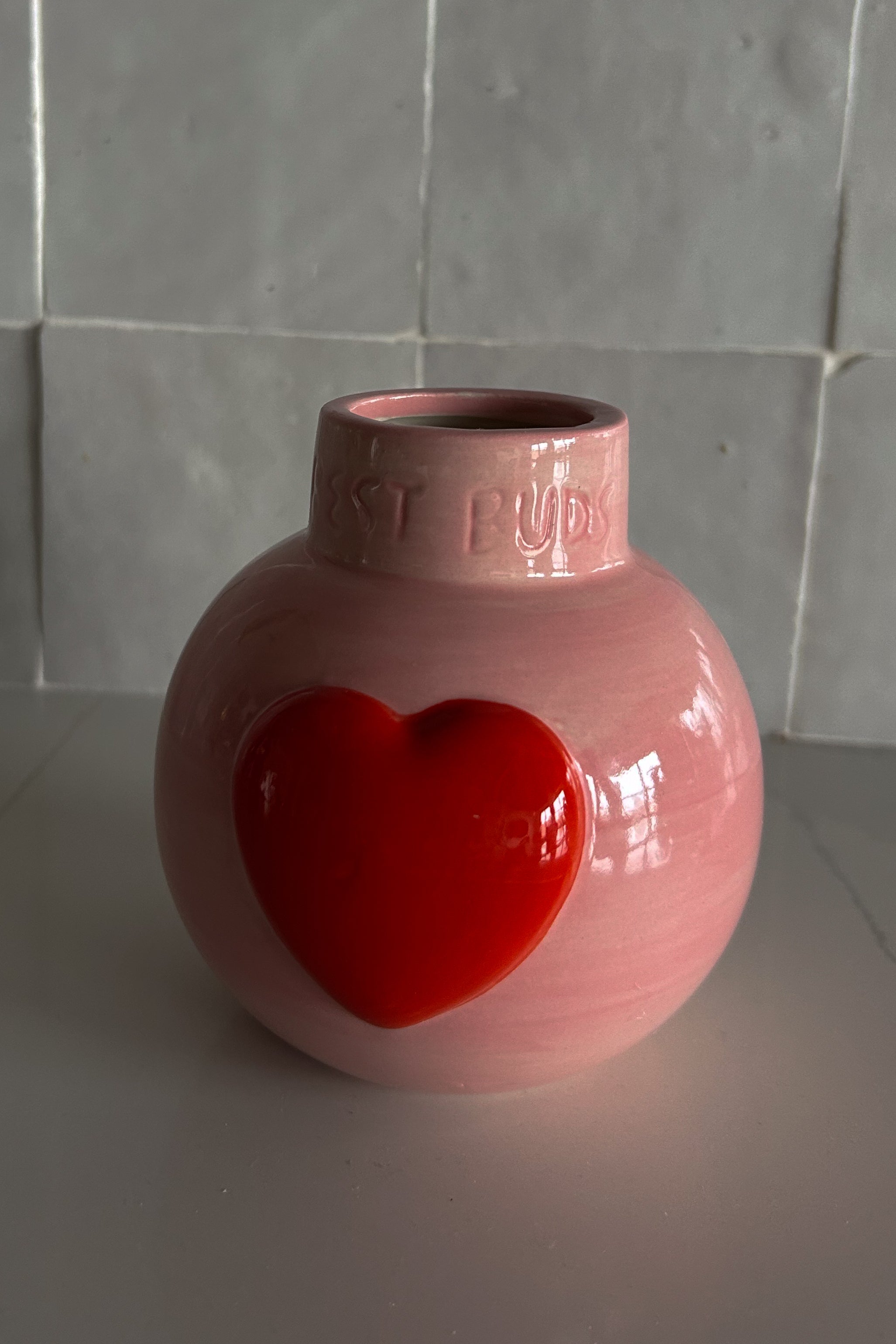 Valentines Bud Vase