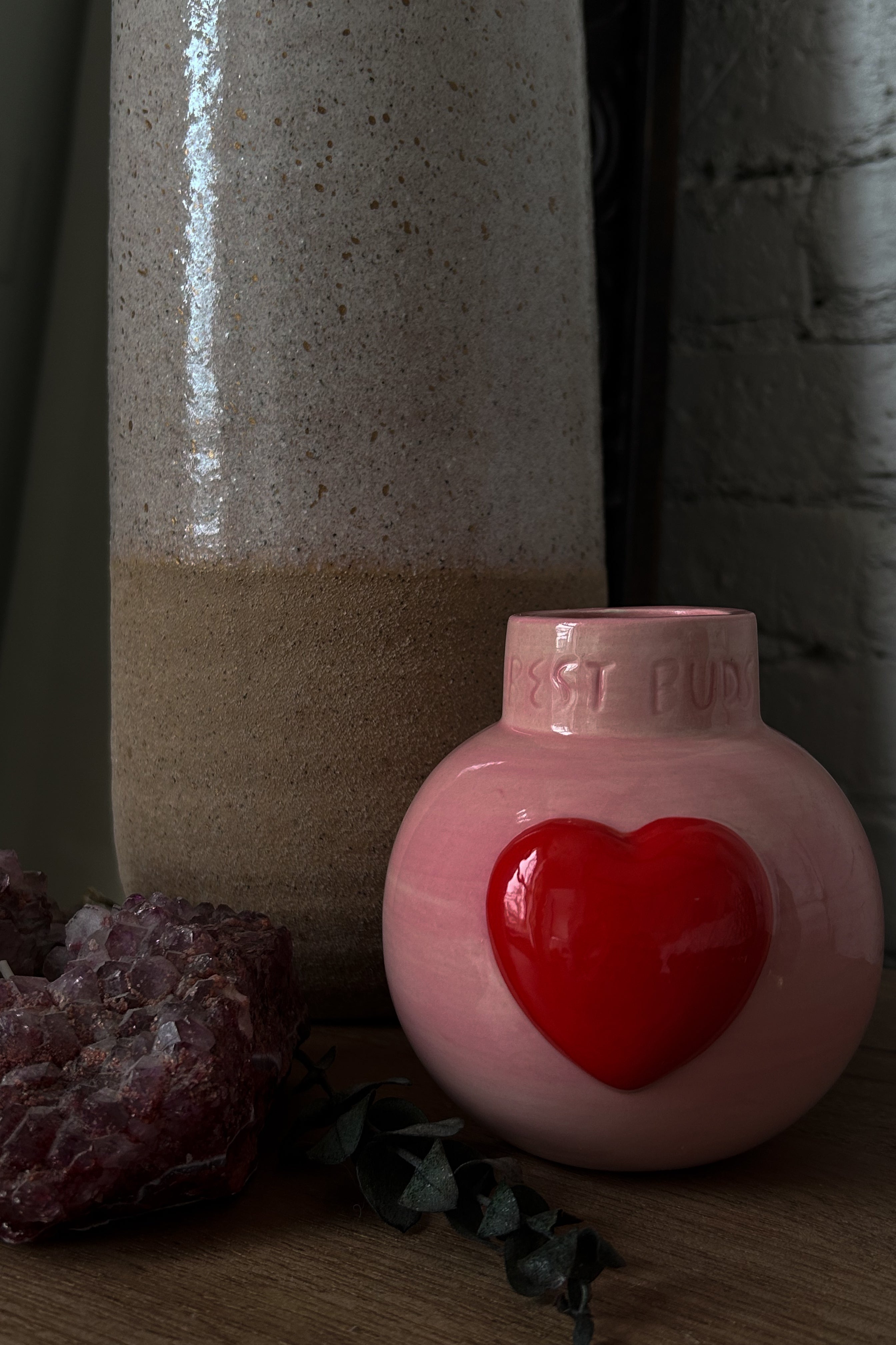 Valentines Bud Vase