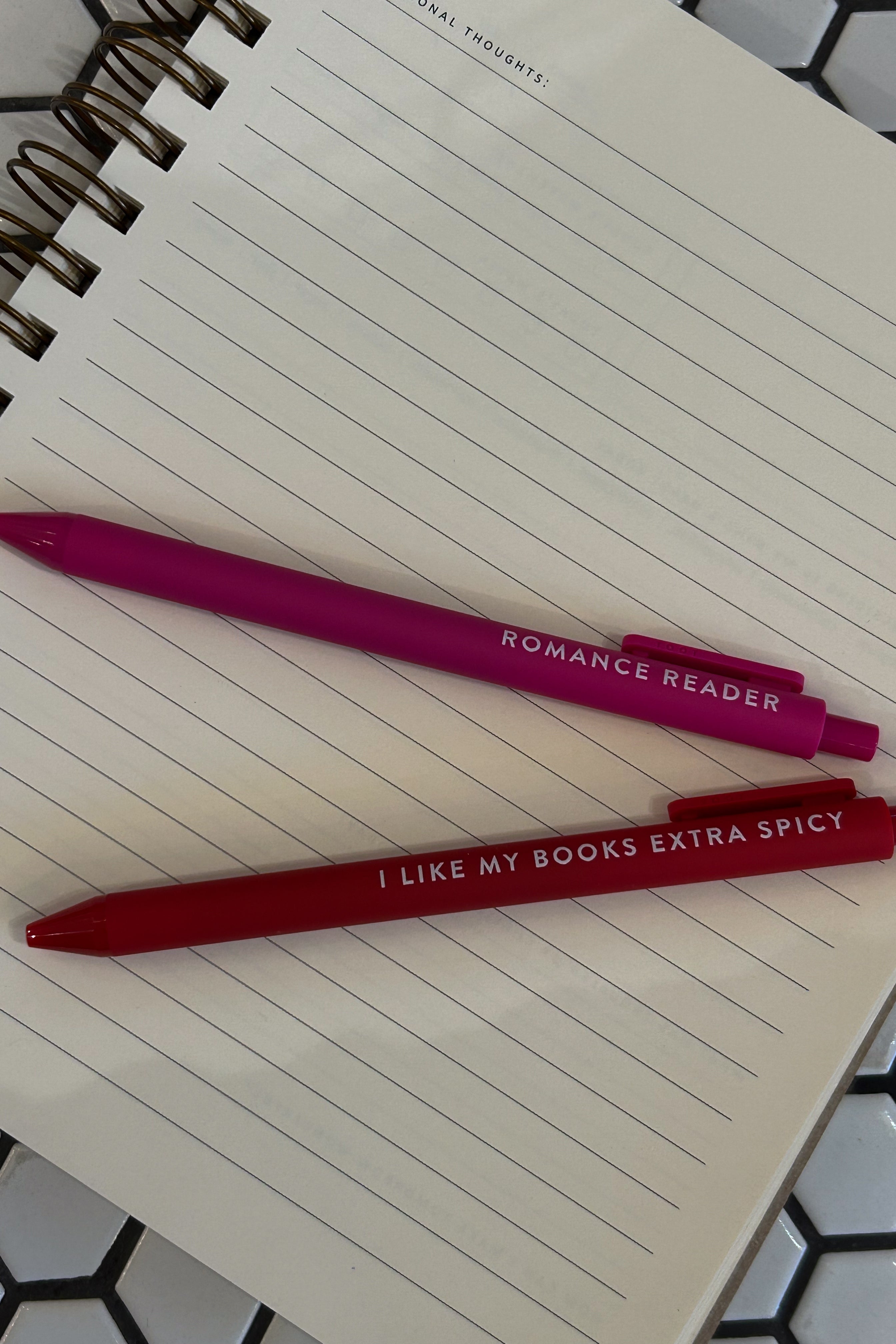 Romance Reader Pen Set