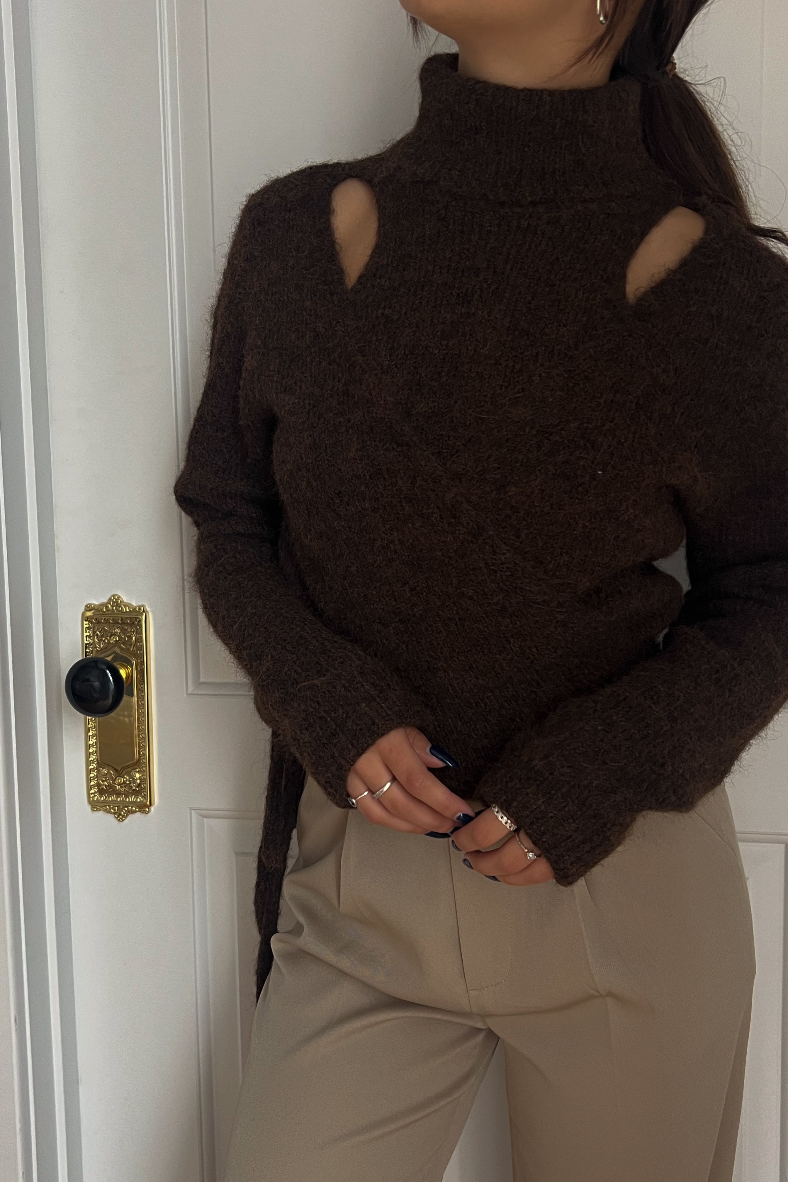 Light on Sweater