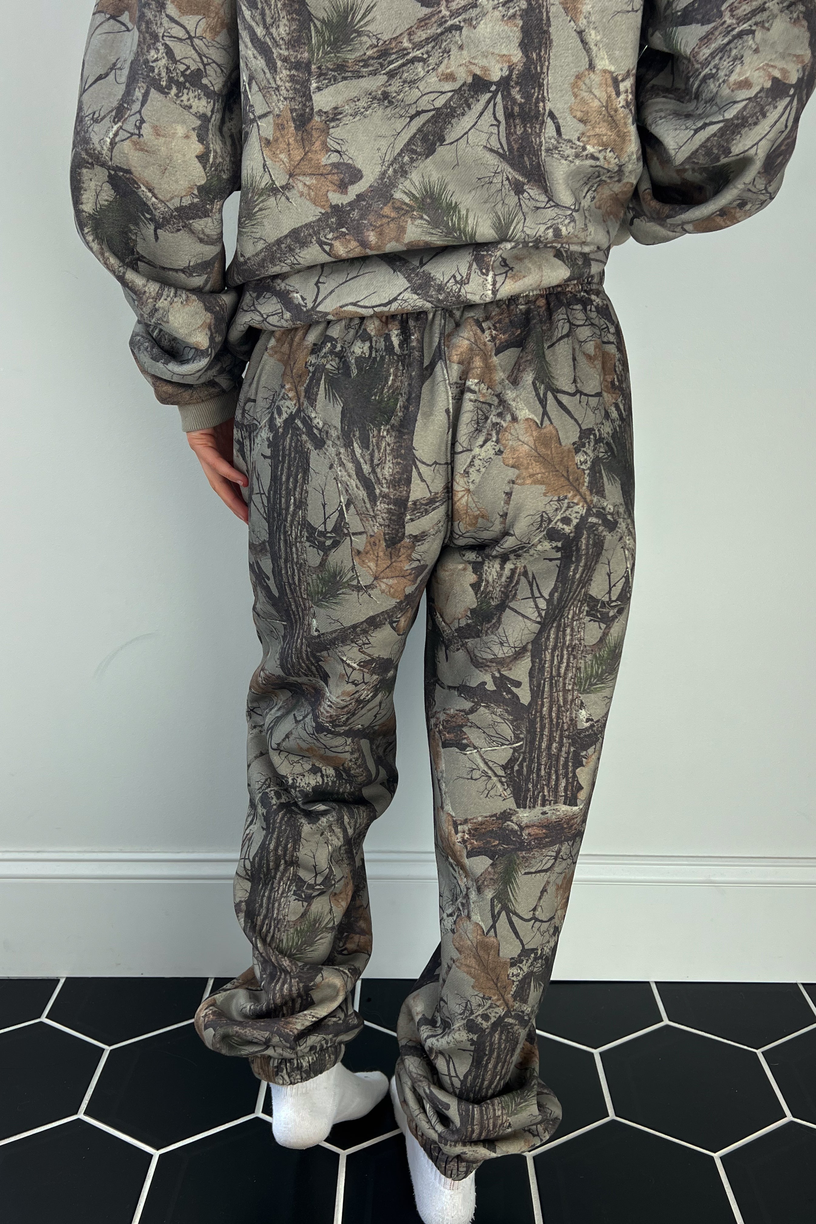 Cozy Camo Jogger Sweatpants