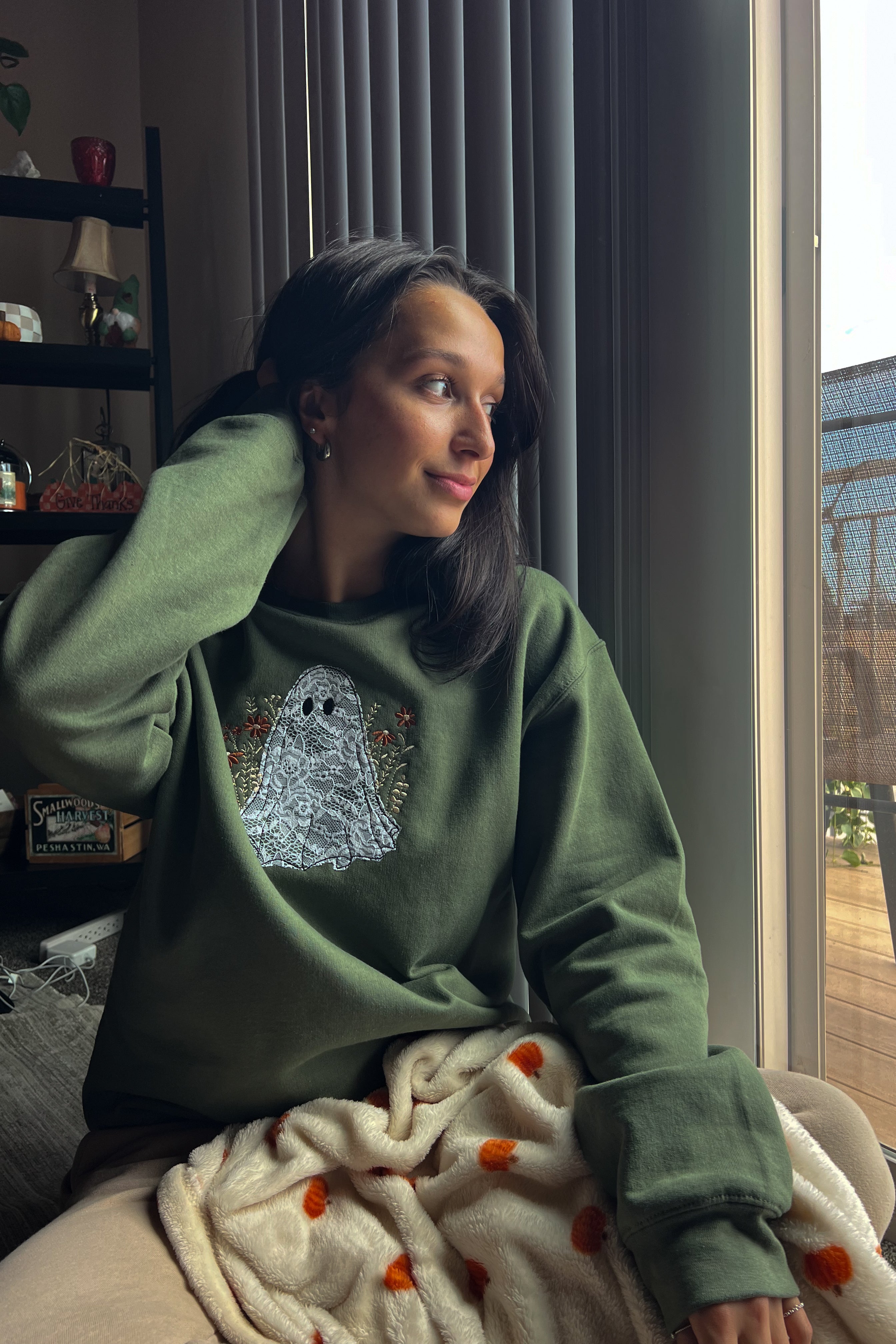 Lace Ghost Sweatshirt