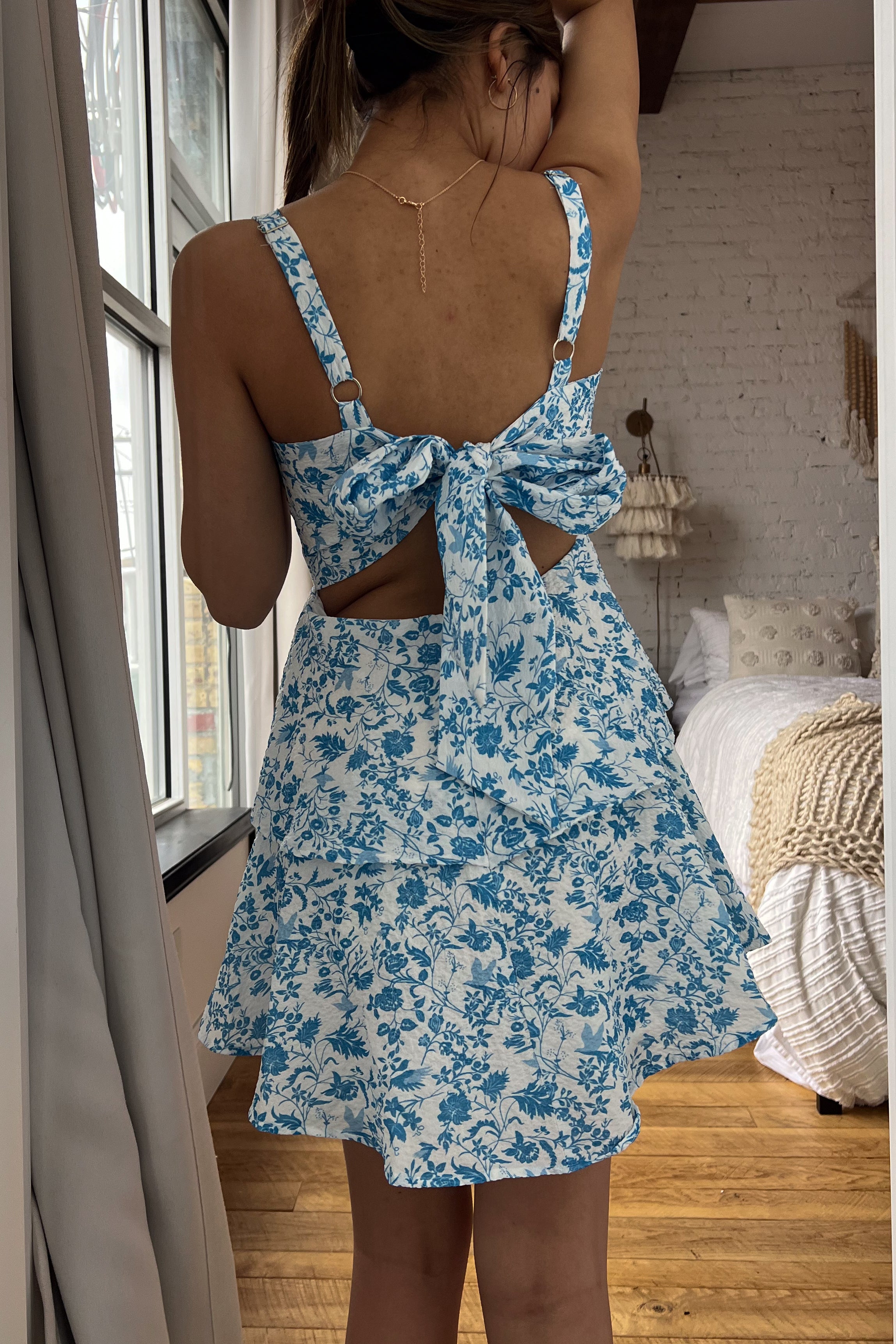 Morning Glory Mini Dress