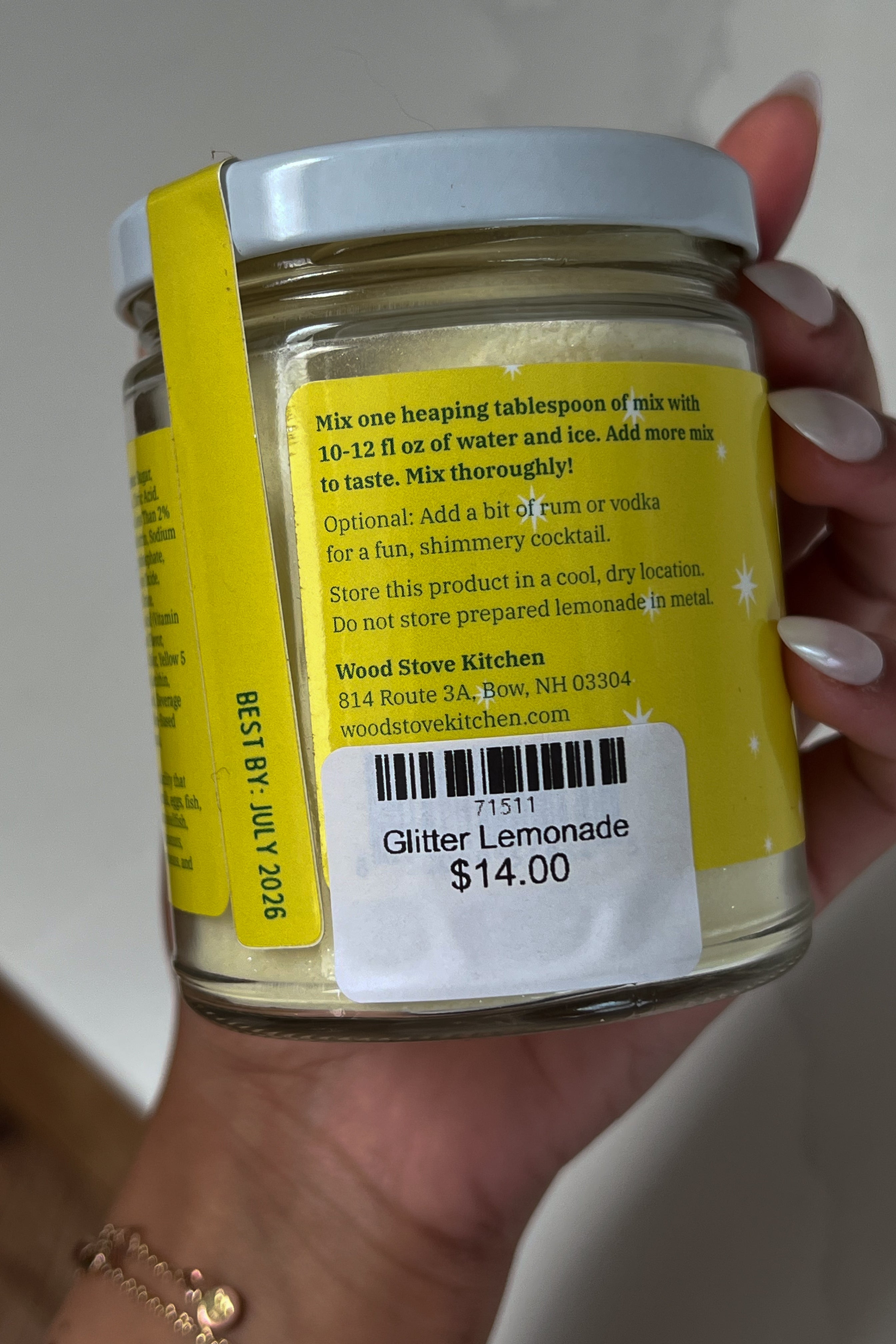 Glitter Lemonade