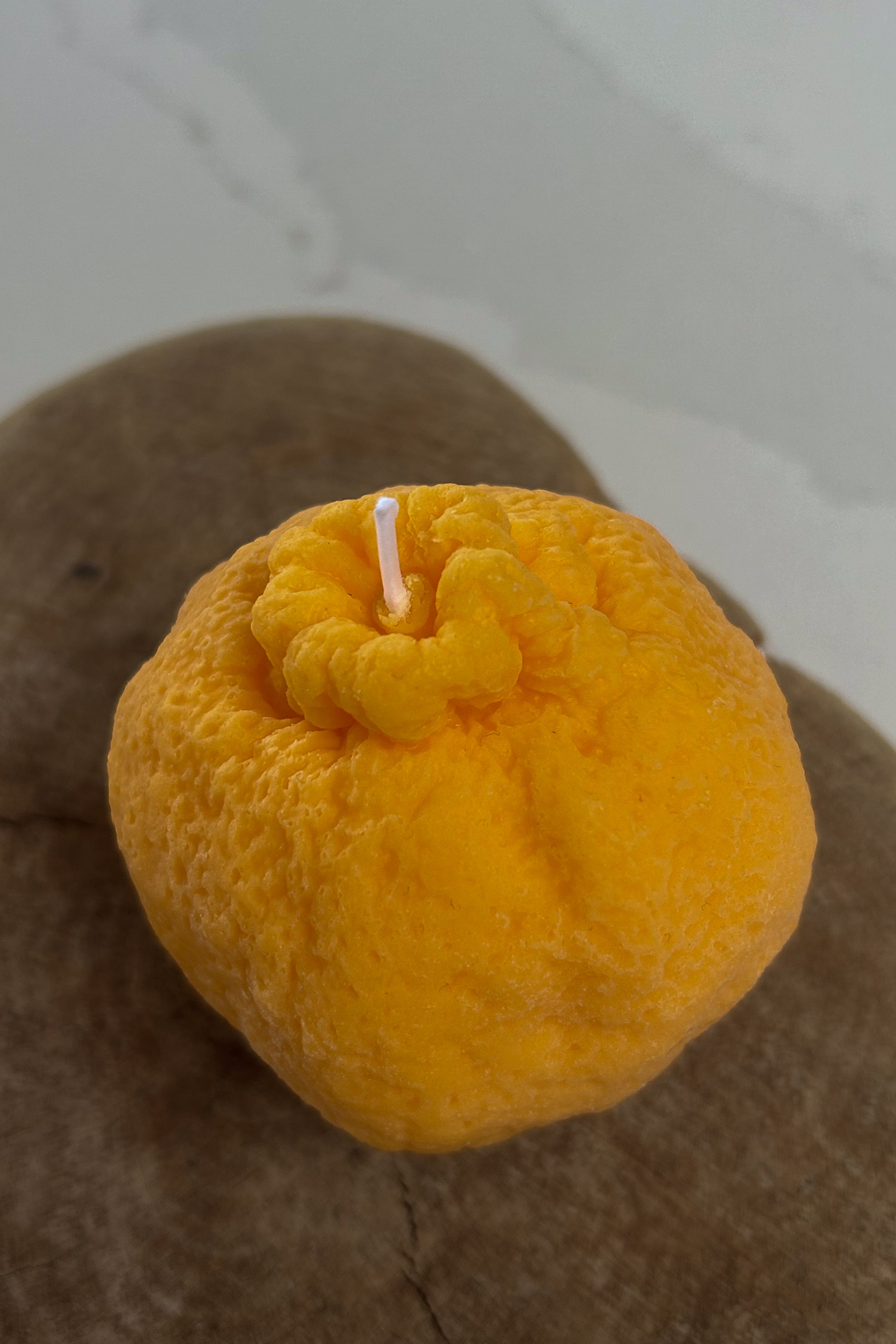 Ugly Orange Candle