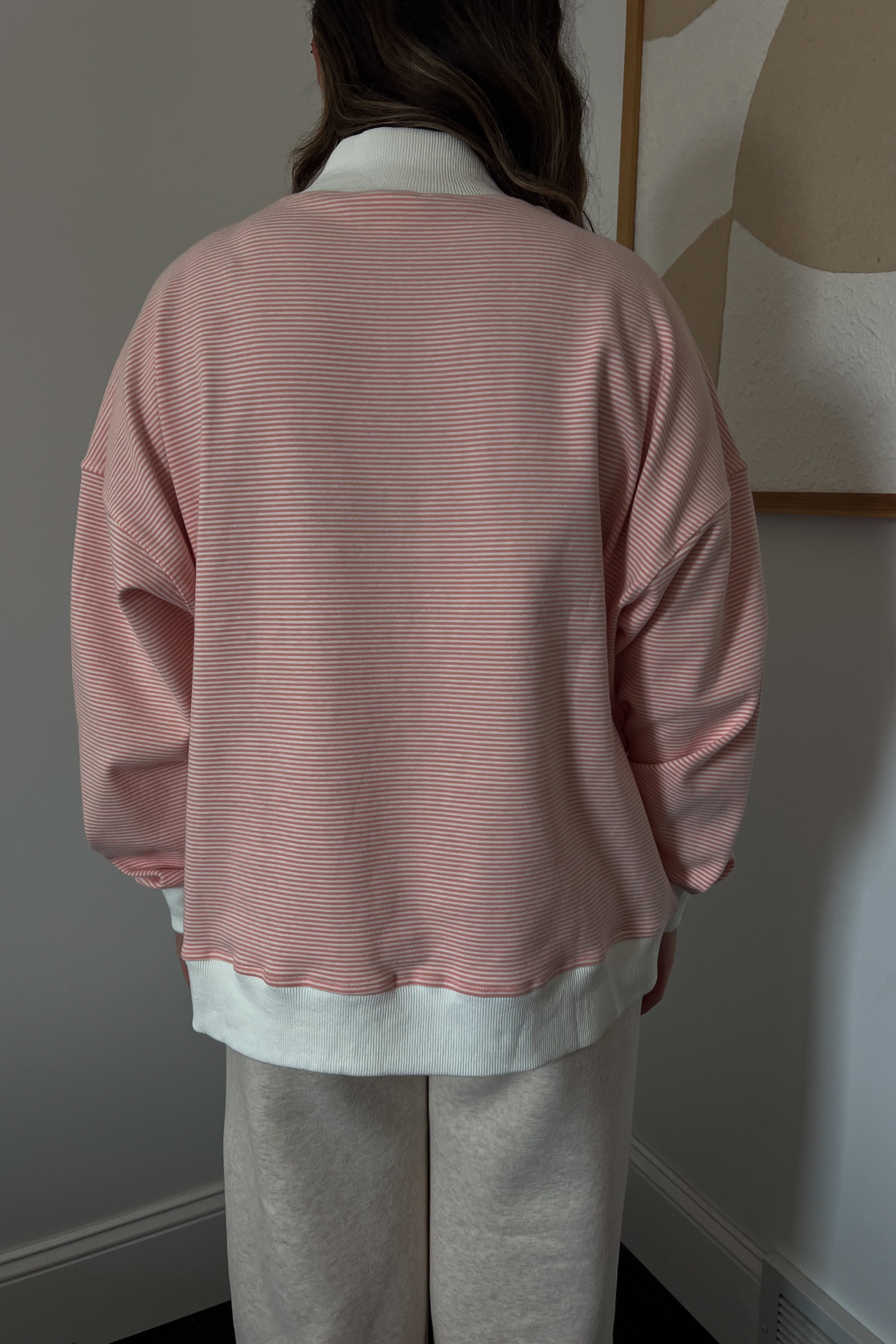 Mary Mock Neck Sweatshirt