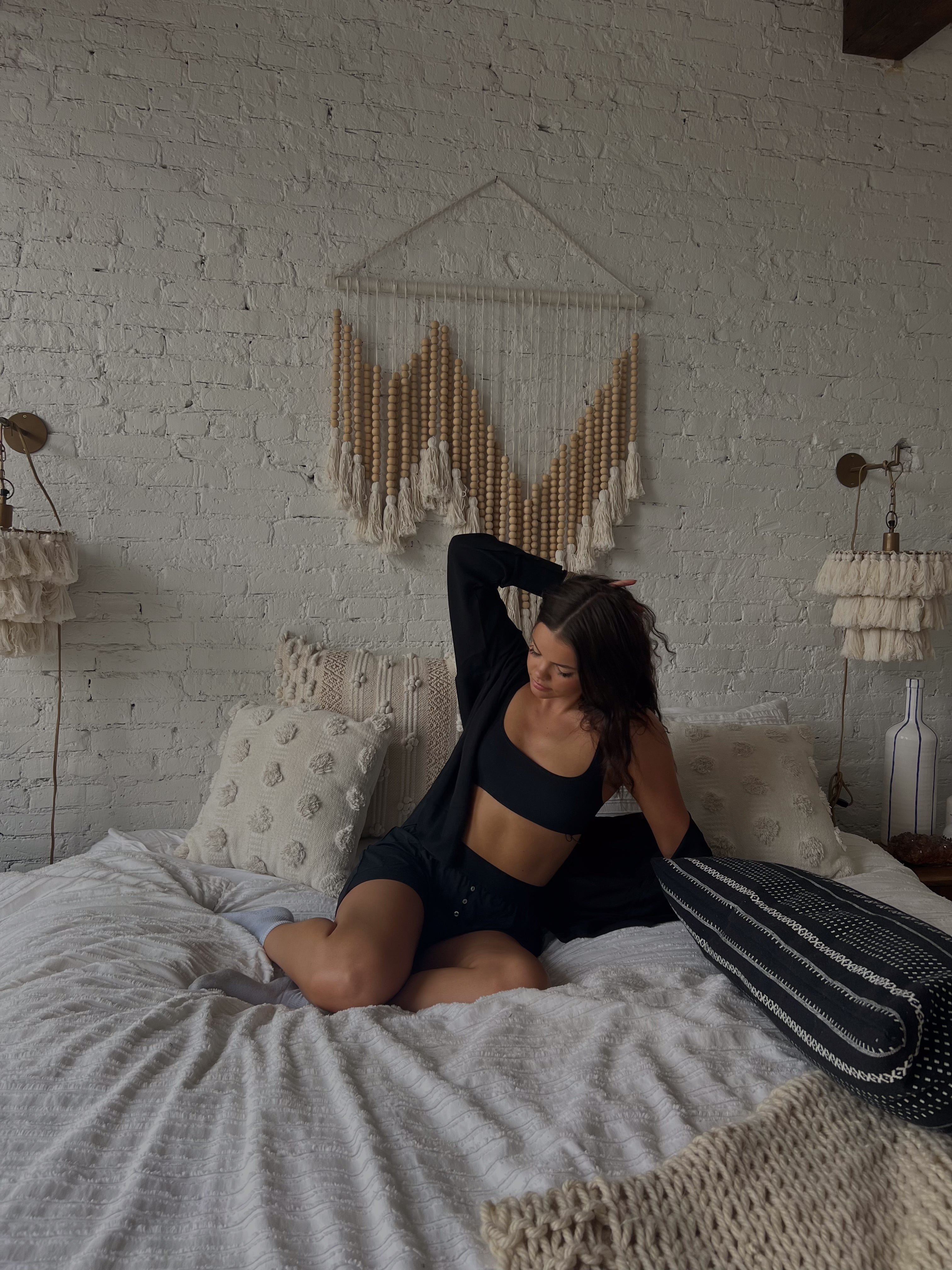 WWW Scooped Ribbed Bra