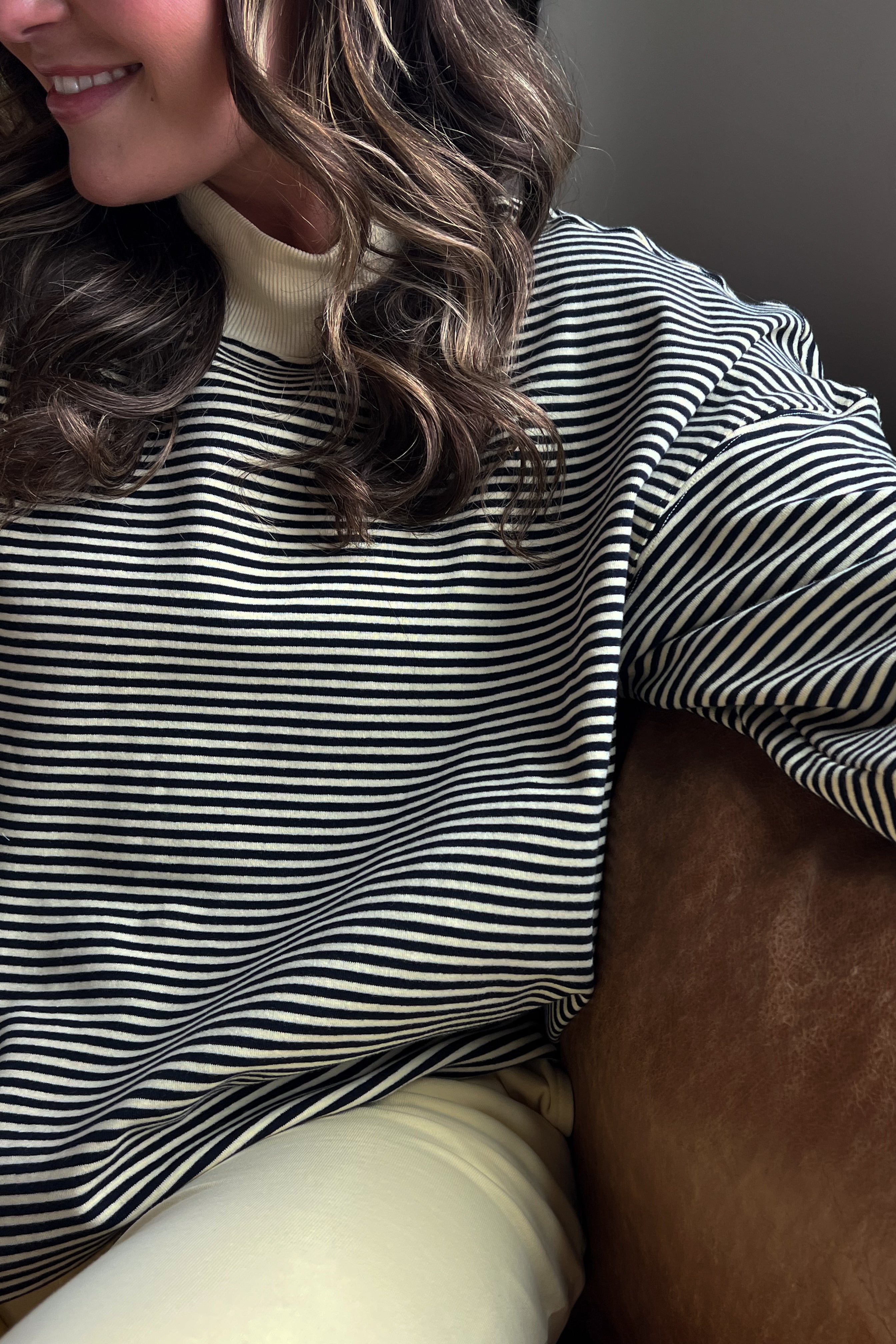 Tink Mock Neck Sweatshirt