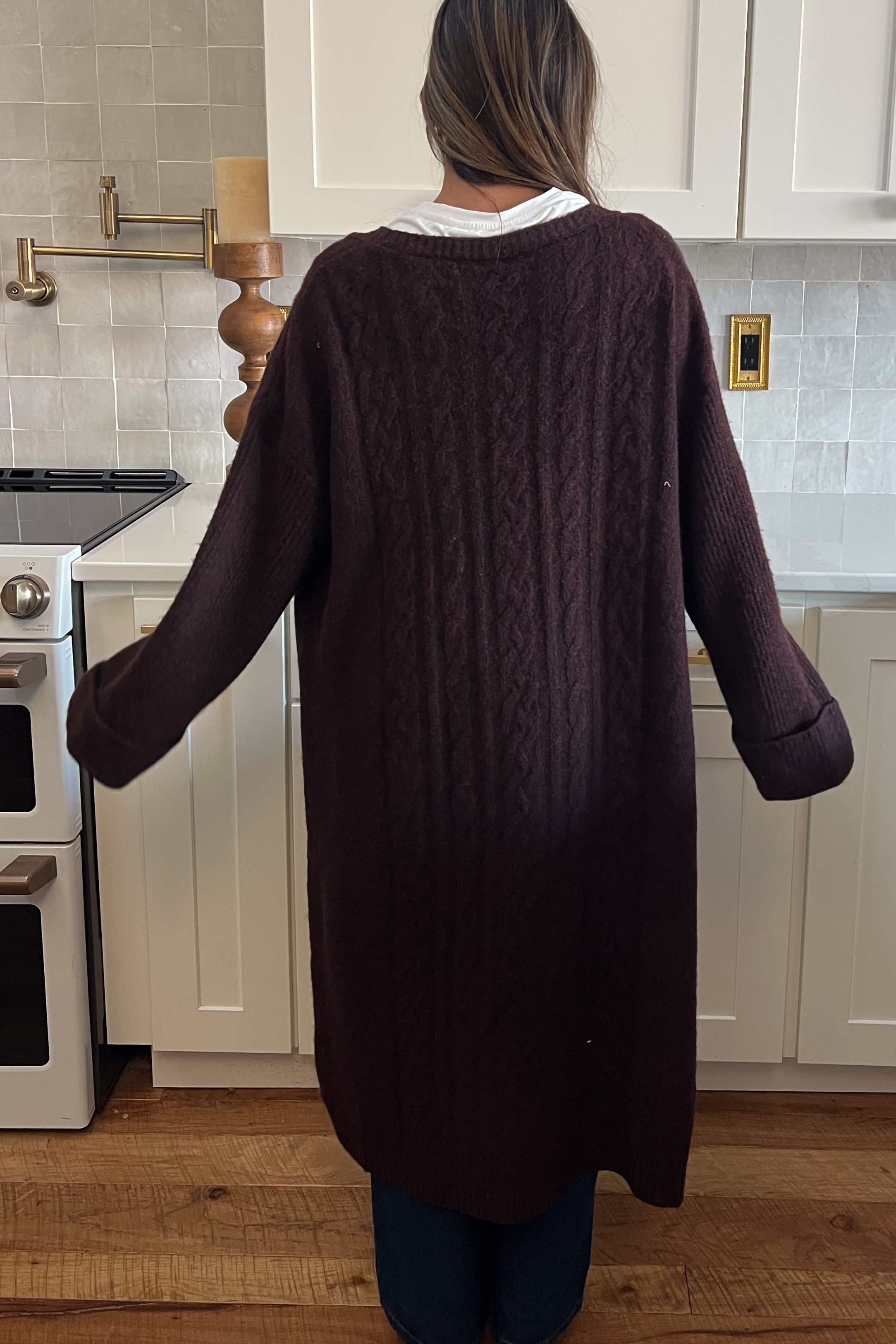 Merlot Cardigan