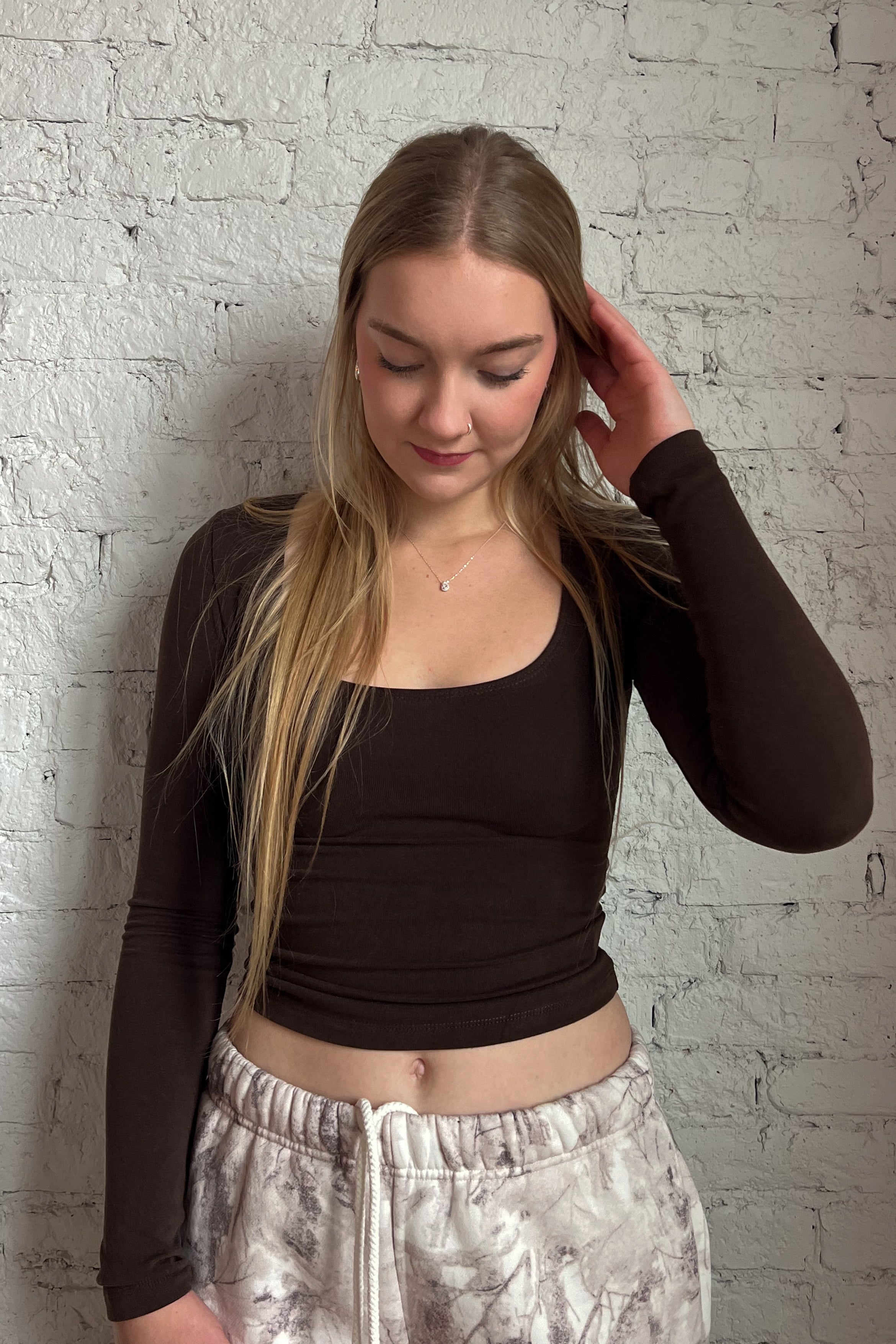 Be Mine Long Sleeve Top