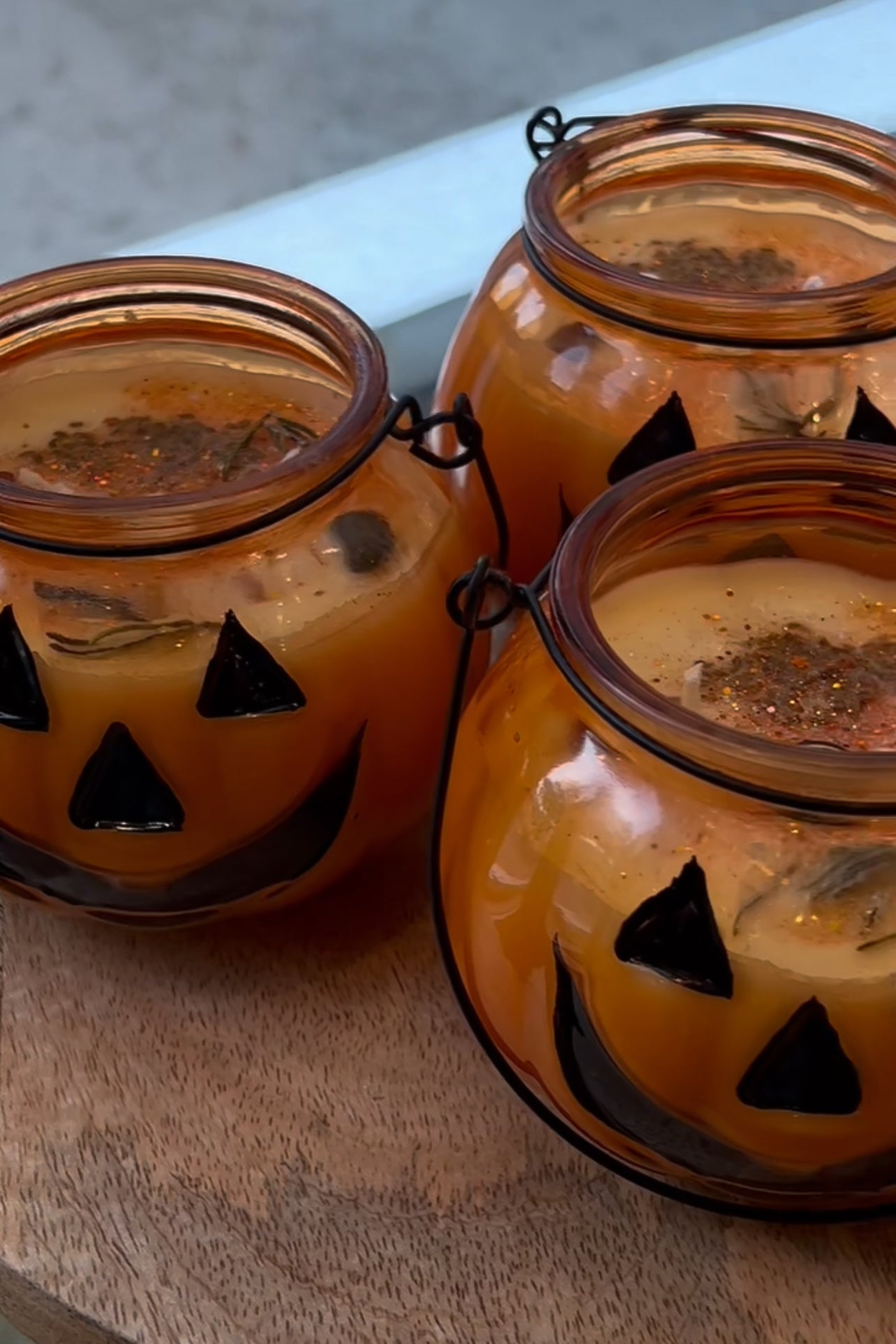Jack-O-Lantern Candle