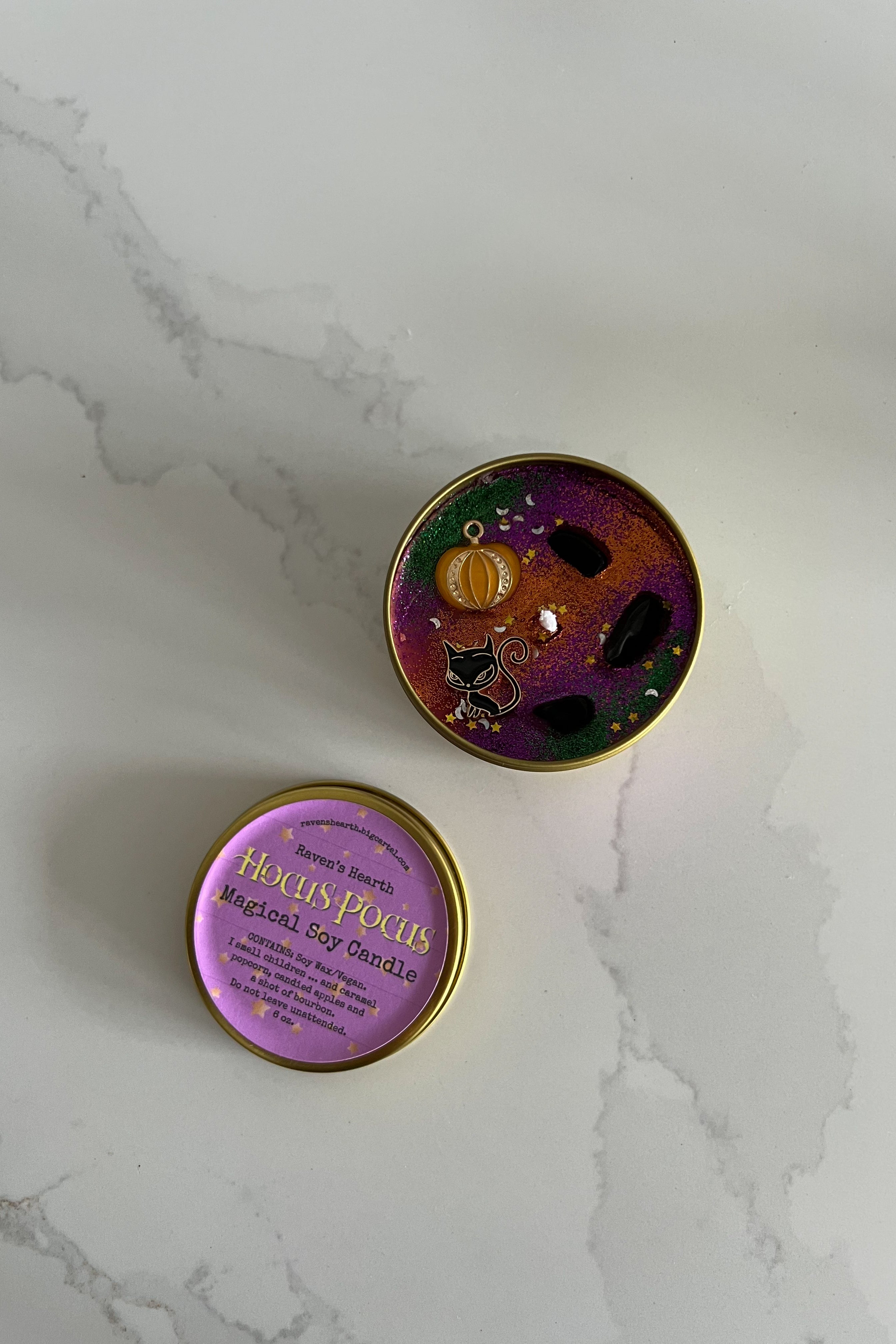 Raven's Hearth Soy Candle - 3 styles!