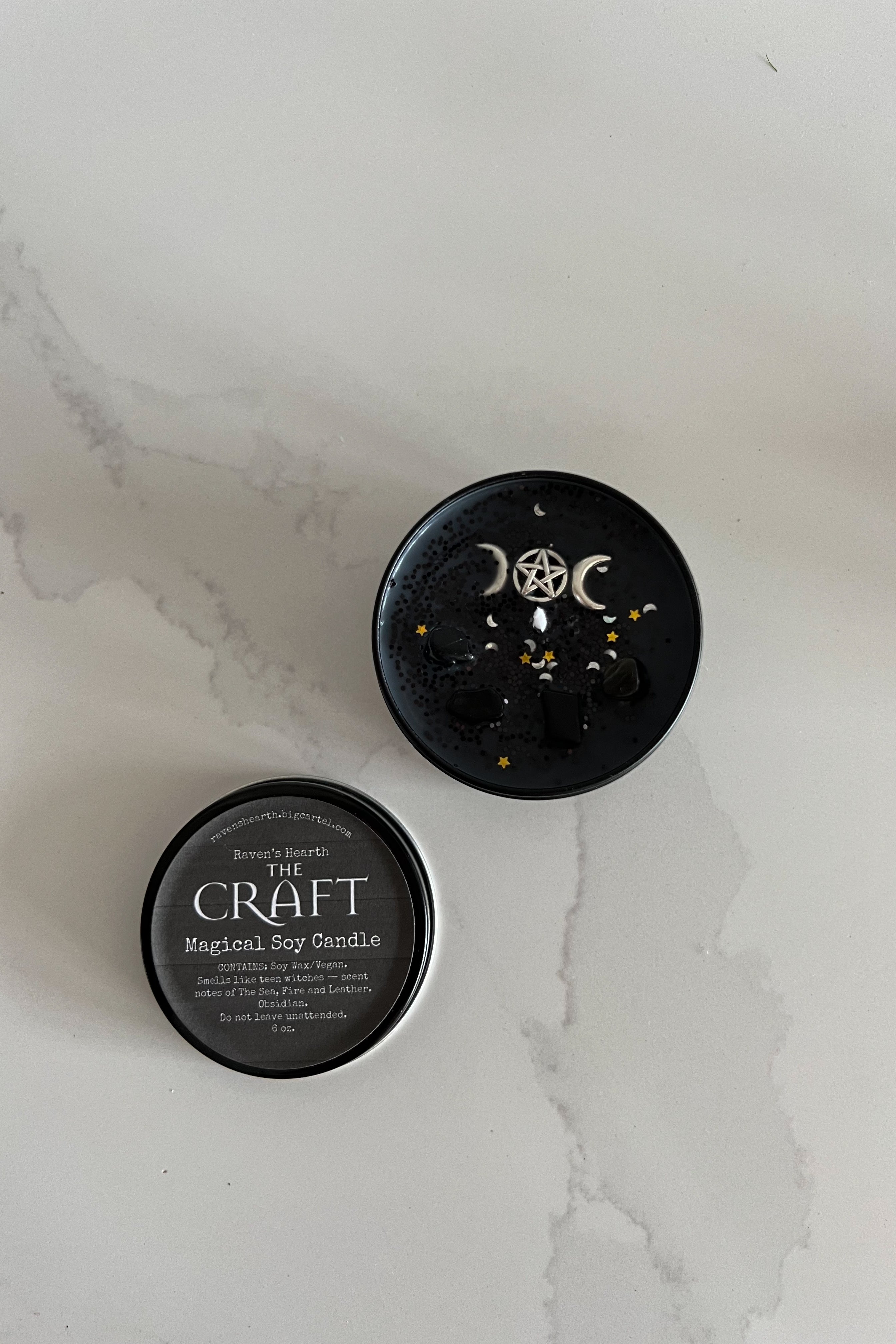 Raven's Hearth Soy Candle - 3 styles!
