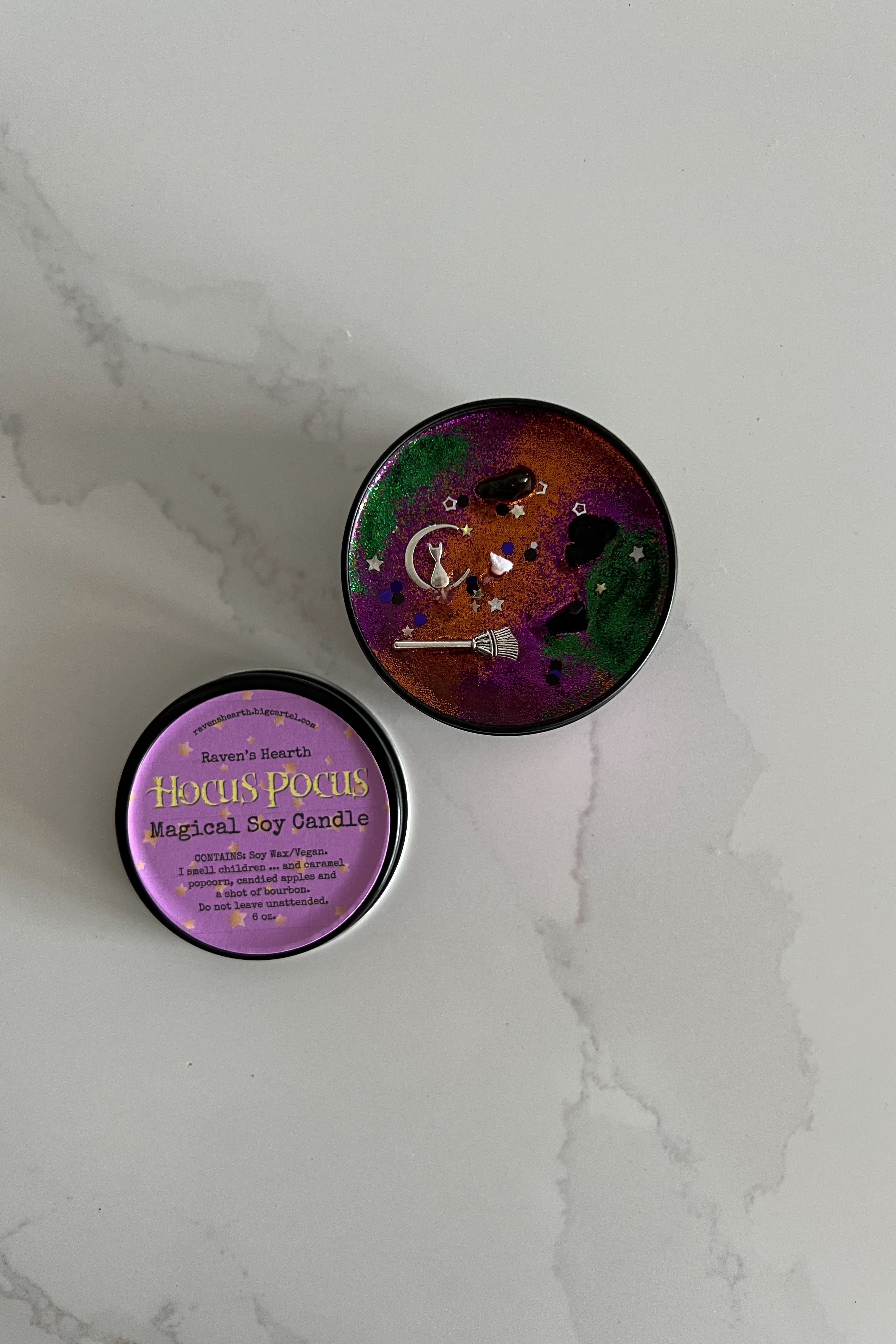 Raven's Hearth Soy Candle - 3 styles!