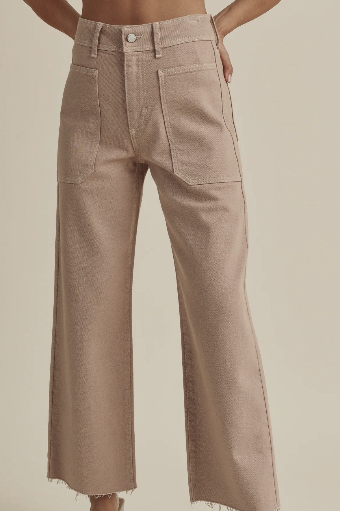 Just Black Denim Utility Pants