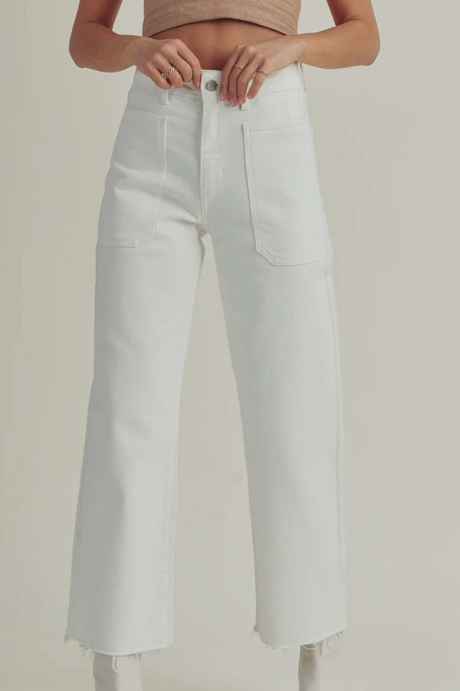 Just Black Denim Utility Pants