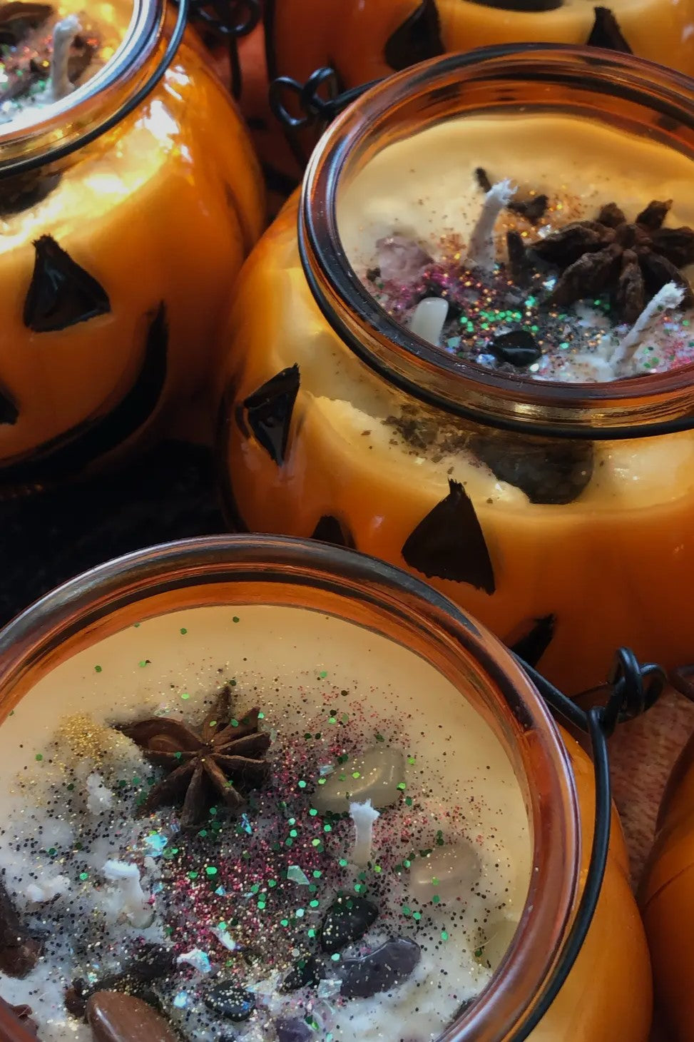 Jack-O-Lantern Candle